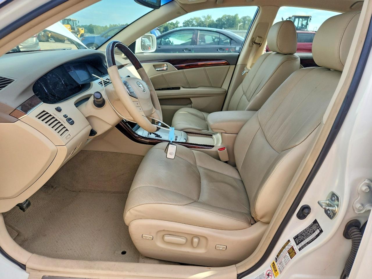 2008 Toyota Avalon Limited Белый vin: 4T1BK36B98U289134