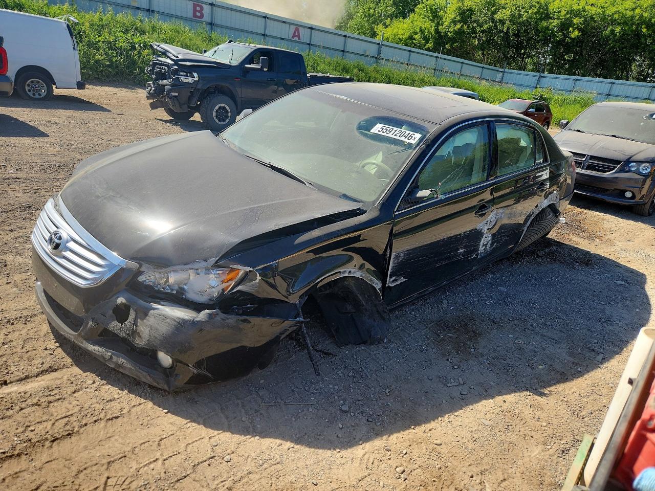 2008 Toyota Avalon Xls Black vin: 4T1BK36B98U292552