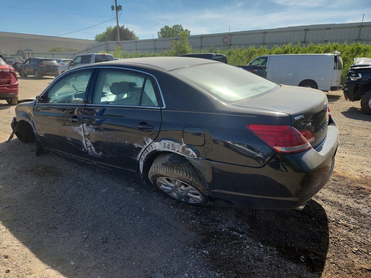 2008 Toyota Avalon Xls Black vin: 4T1BK36B98U292552