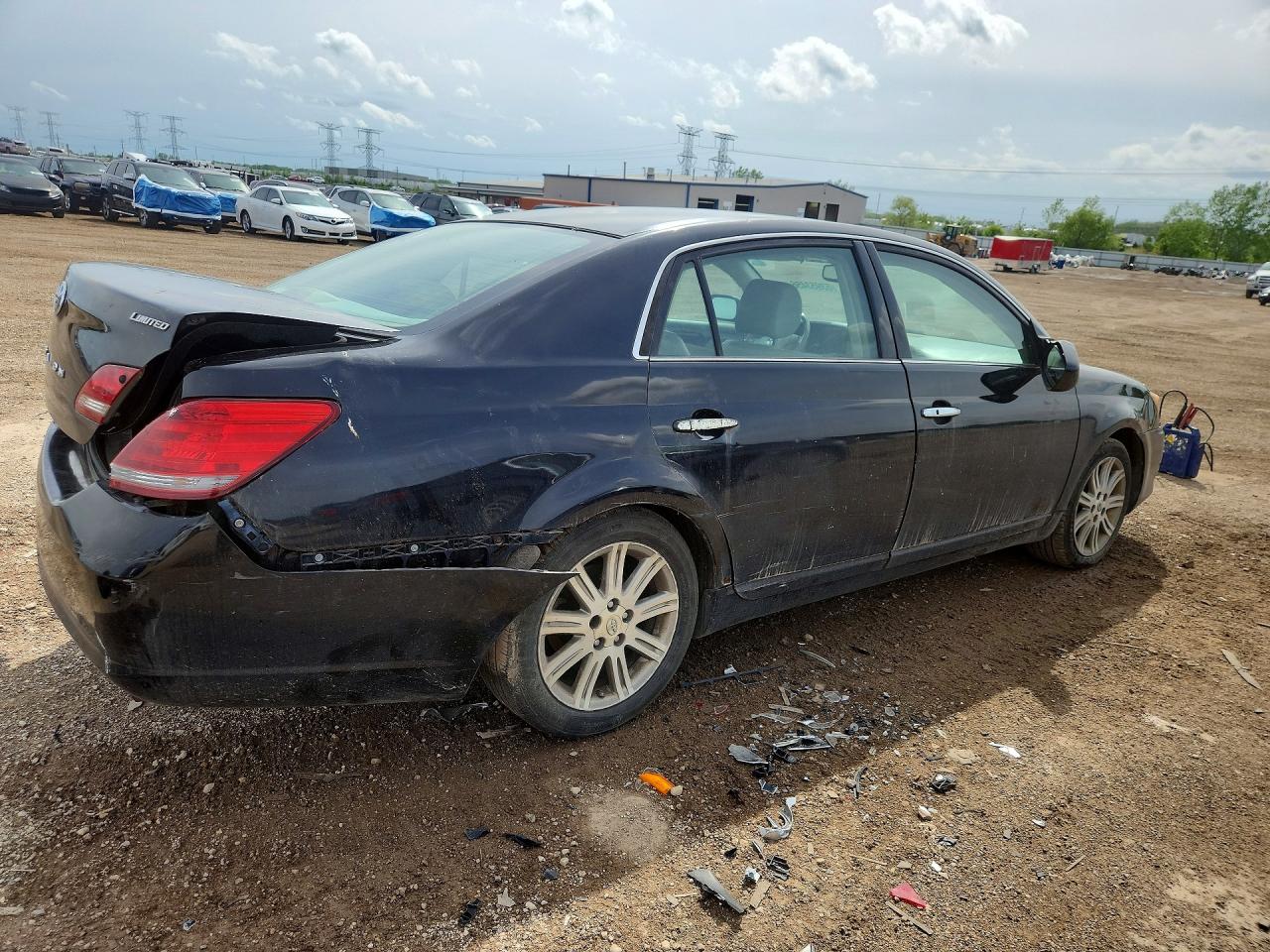 2008 Toyota Avalon Limited Black vin: 4T1BK36B98U295547