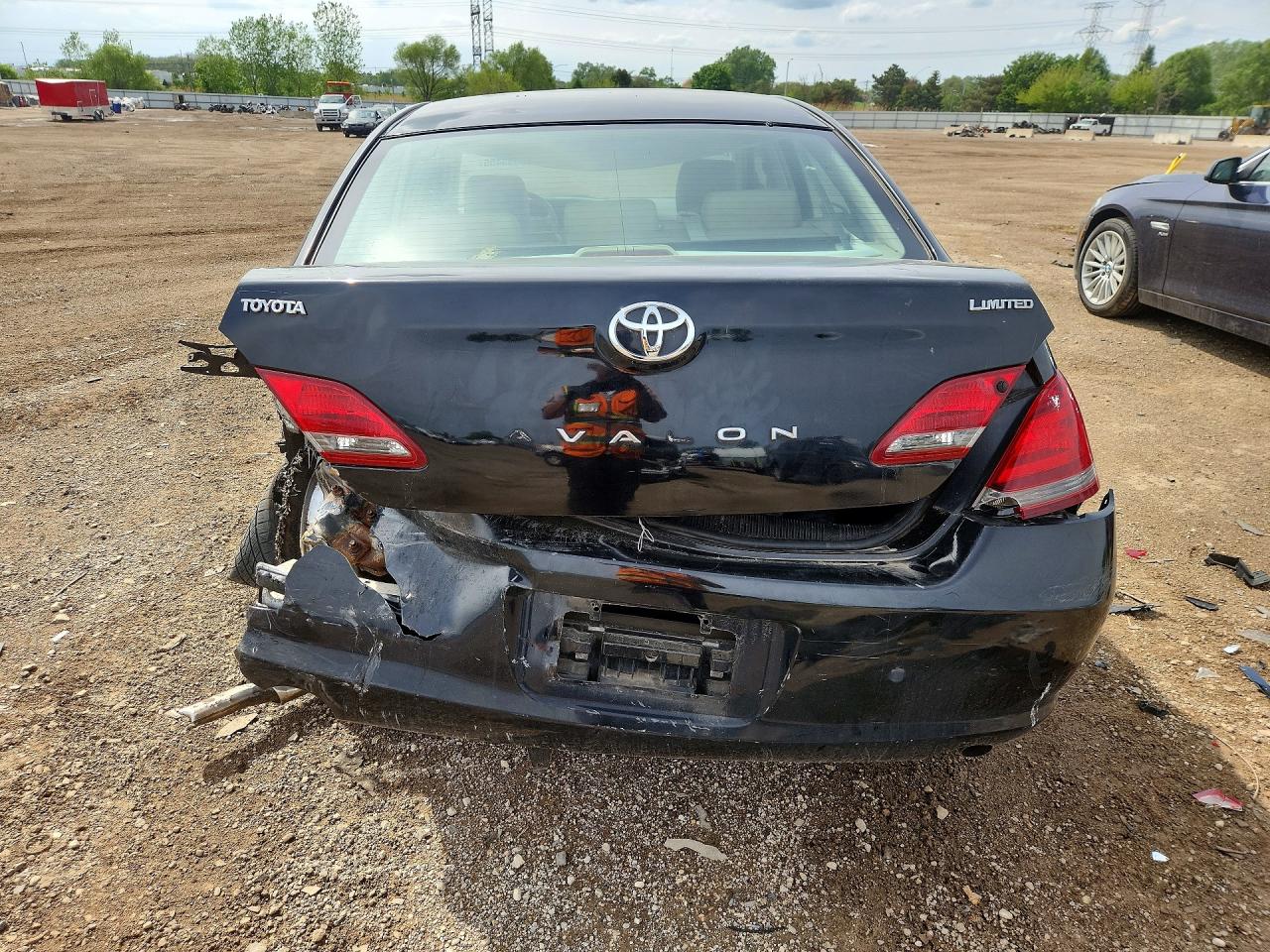 2008 Toyota Avalon Limited Black vin: 4T1BK36B98U295547