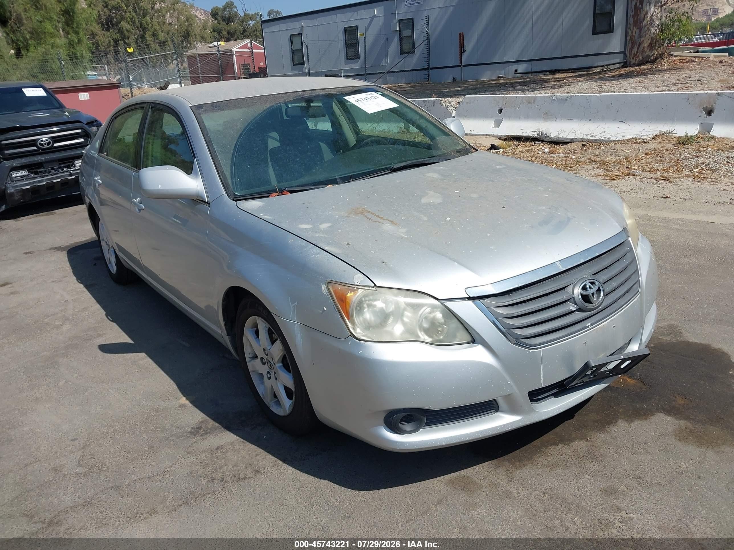 2008 Toyota Avalon Xl Silver vin: 4T1BK36B98U304182