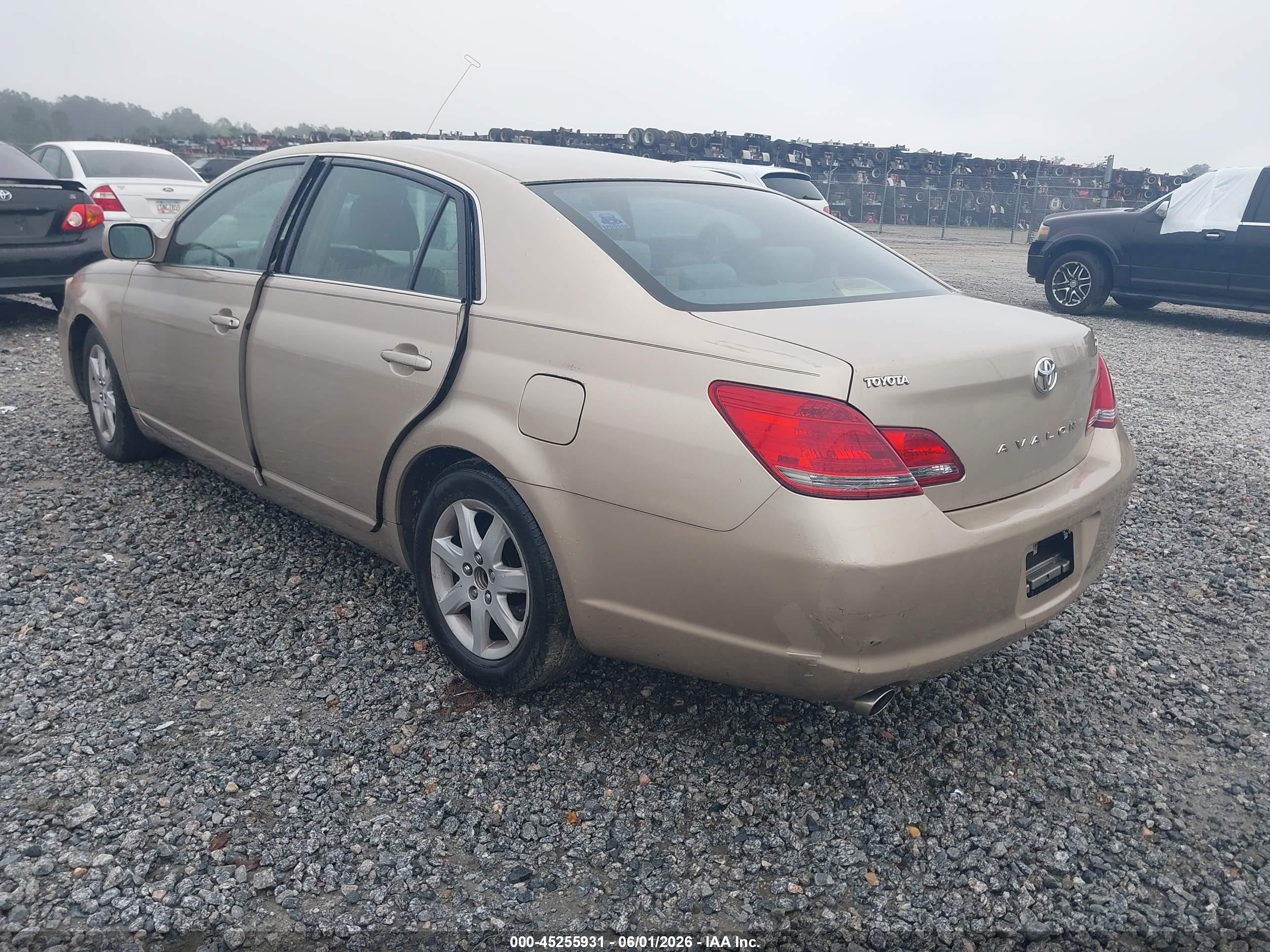 2008 Toyota Avalon Xl Gold vin: 4T1BK36B98U314081