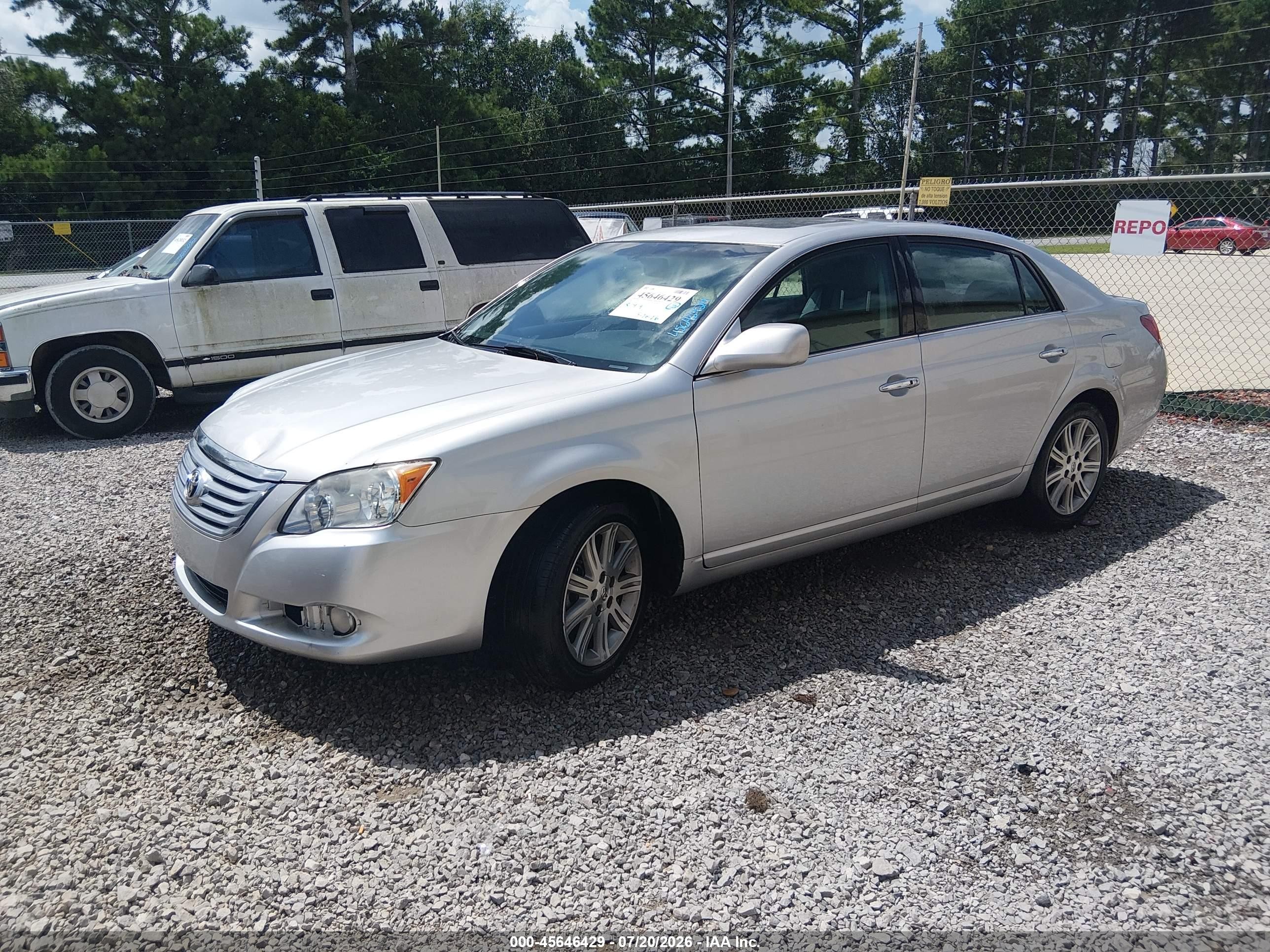 2008 Toyota Avalon Limited Silver vin: 4T1BK36B98U314212