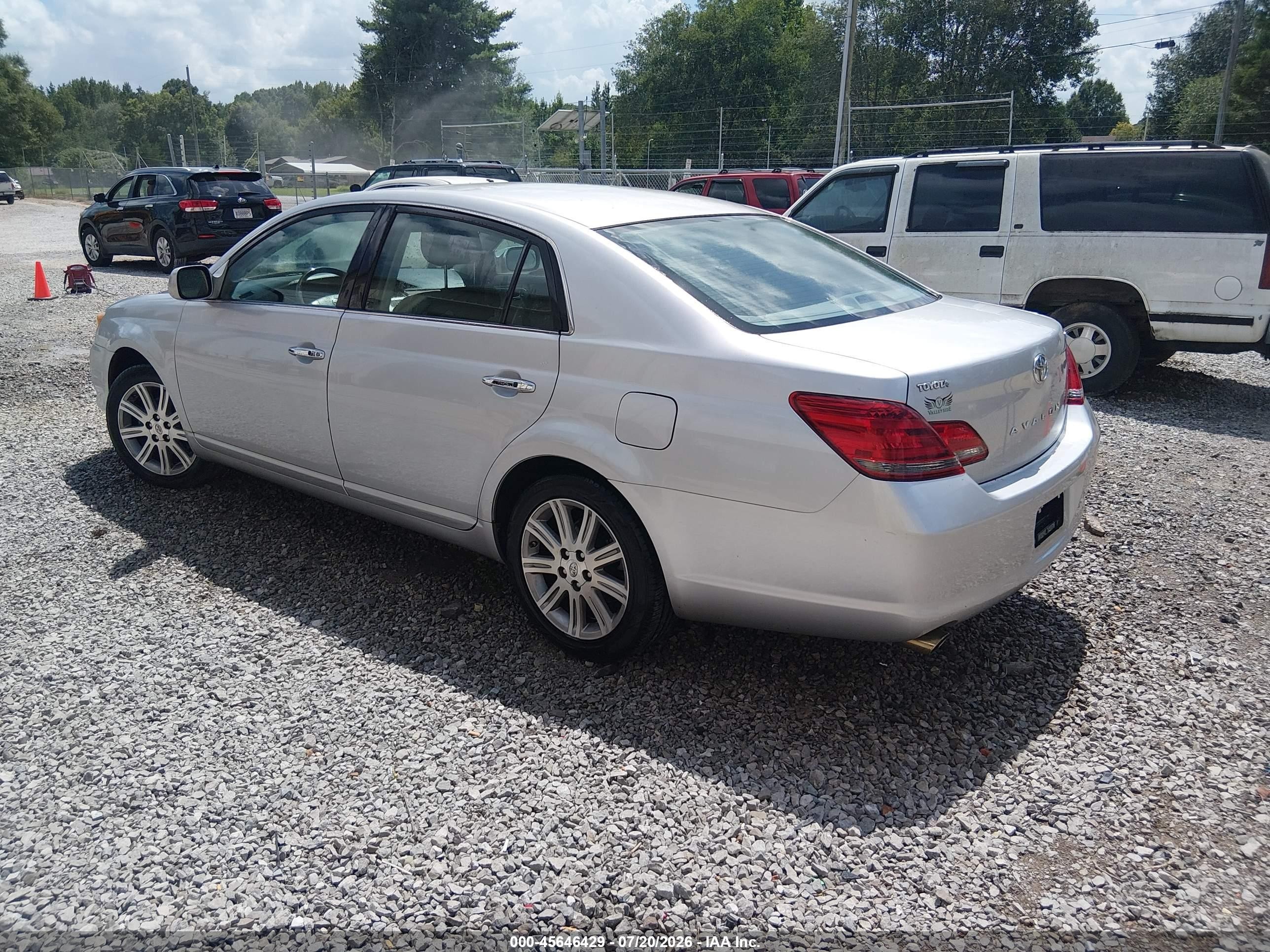 2008 Toyota Avalon Limited Silver vin: 4T1BK36B98U314212