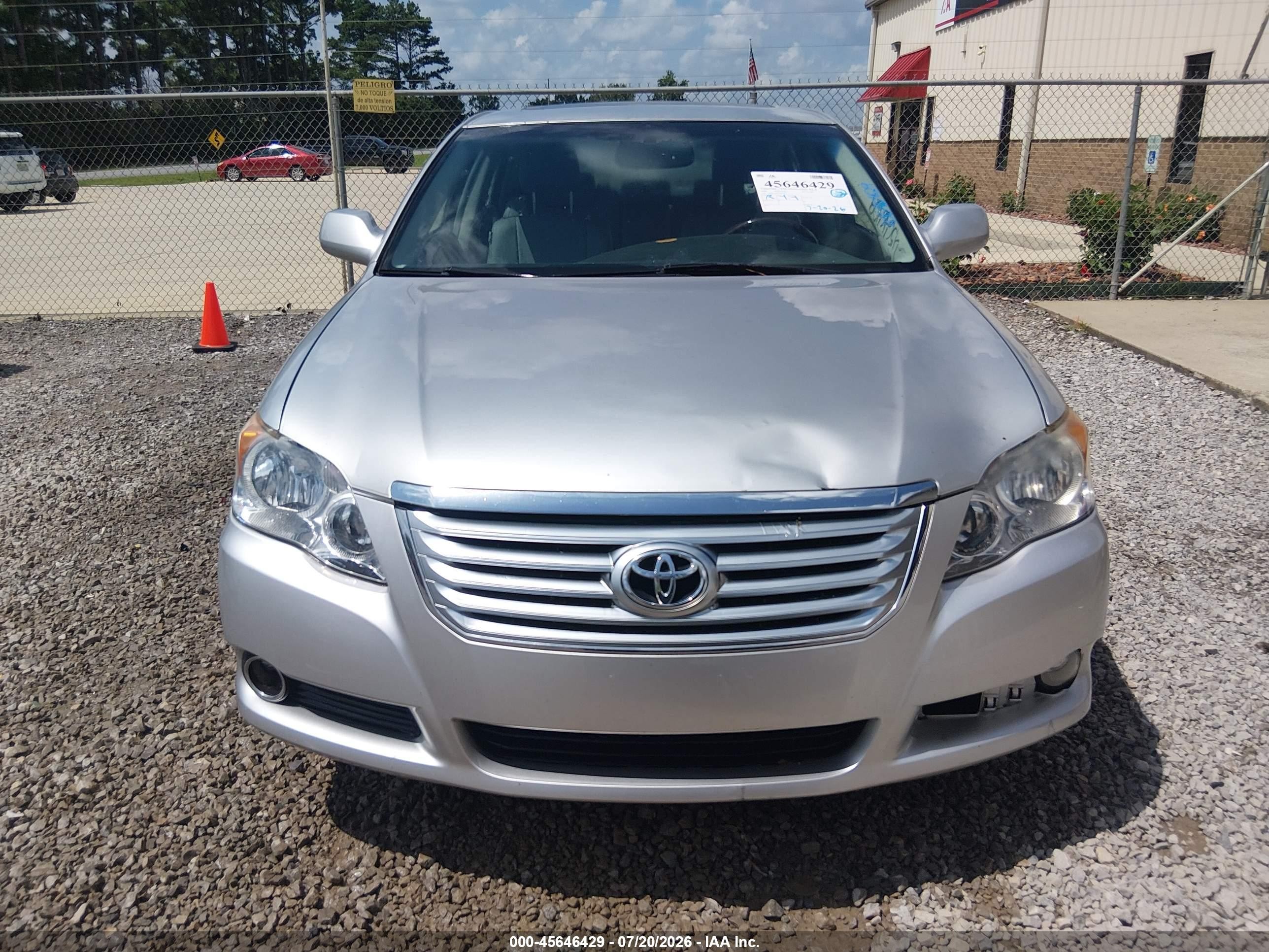 2008 Toyota Avalon Limited Silver vin: 4T1BK36B98U314212
