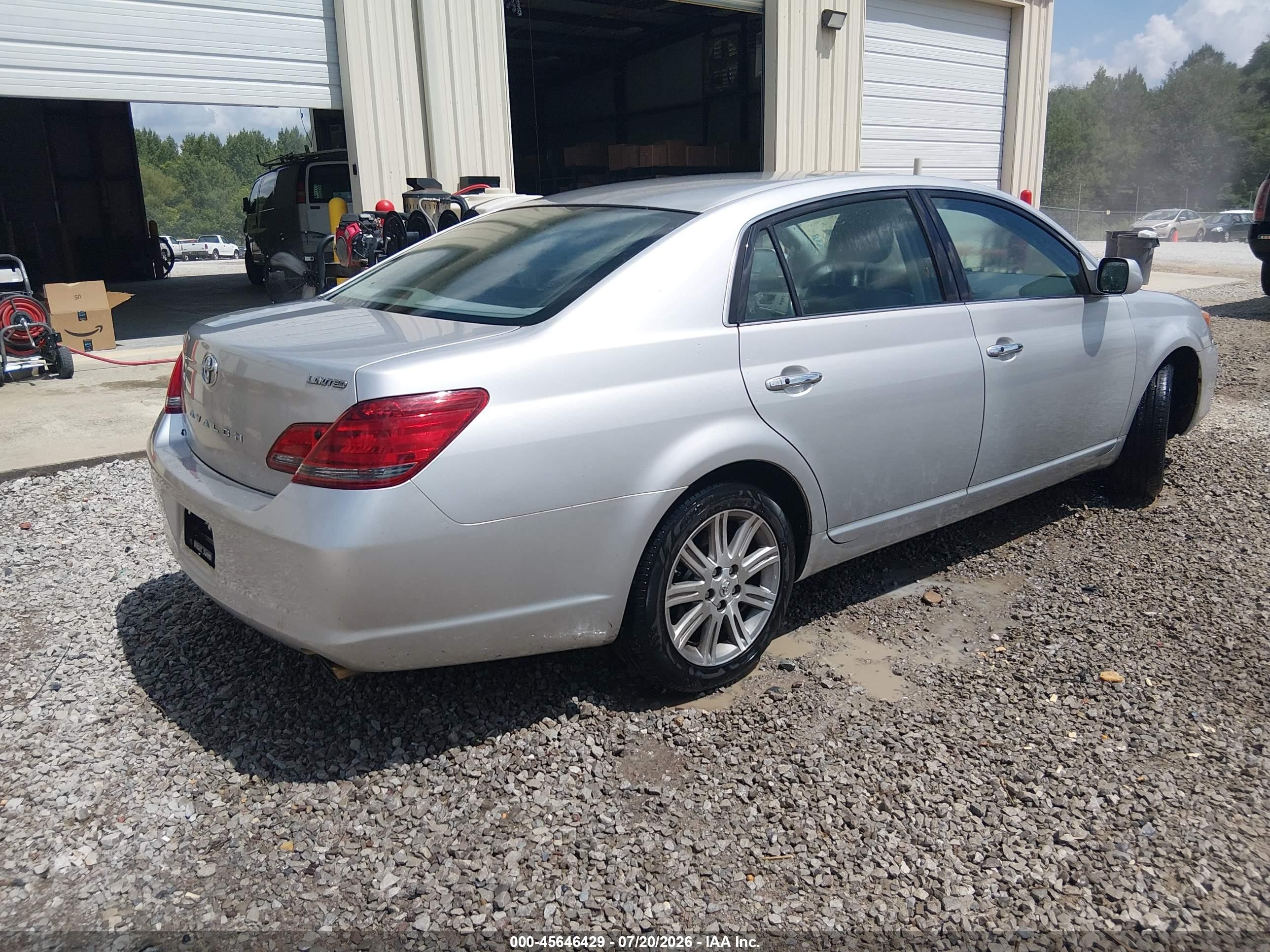 2008 Toyota Avalon Limited Silver vin: 4T1BK36B98U314212