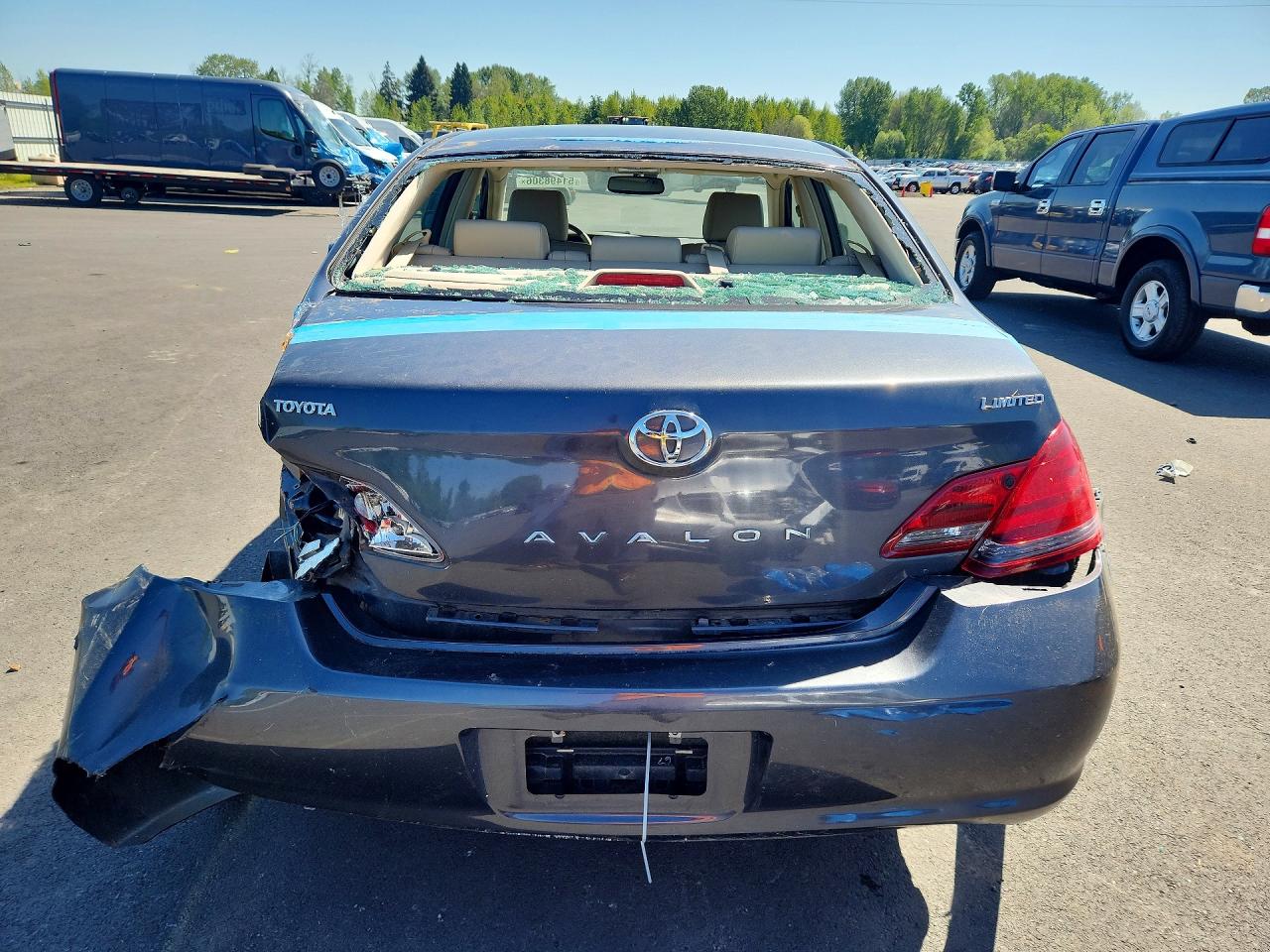 2008 Toyota Avalon Limited Gray vin: 4T1BK36B98U323766