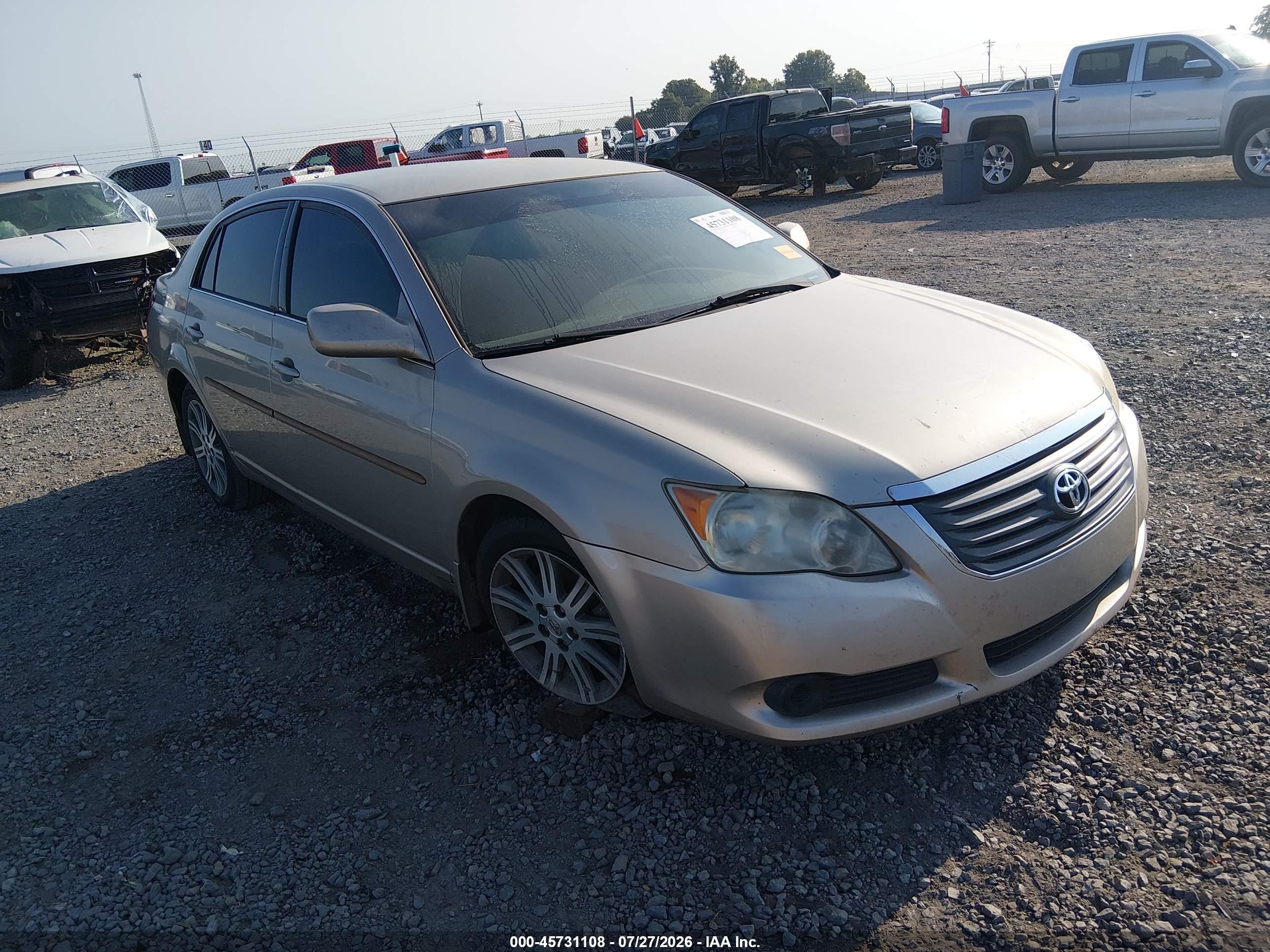 2008 Toyota Avalon Xl Champagne vin: 4T1BK36B98U324237