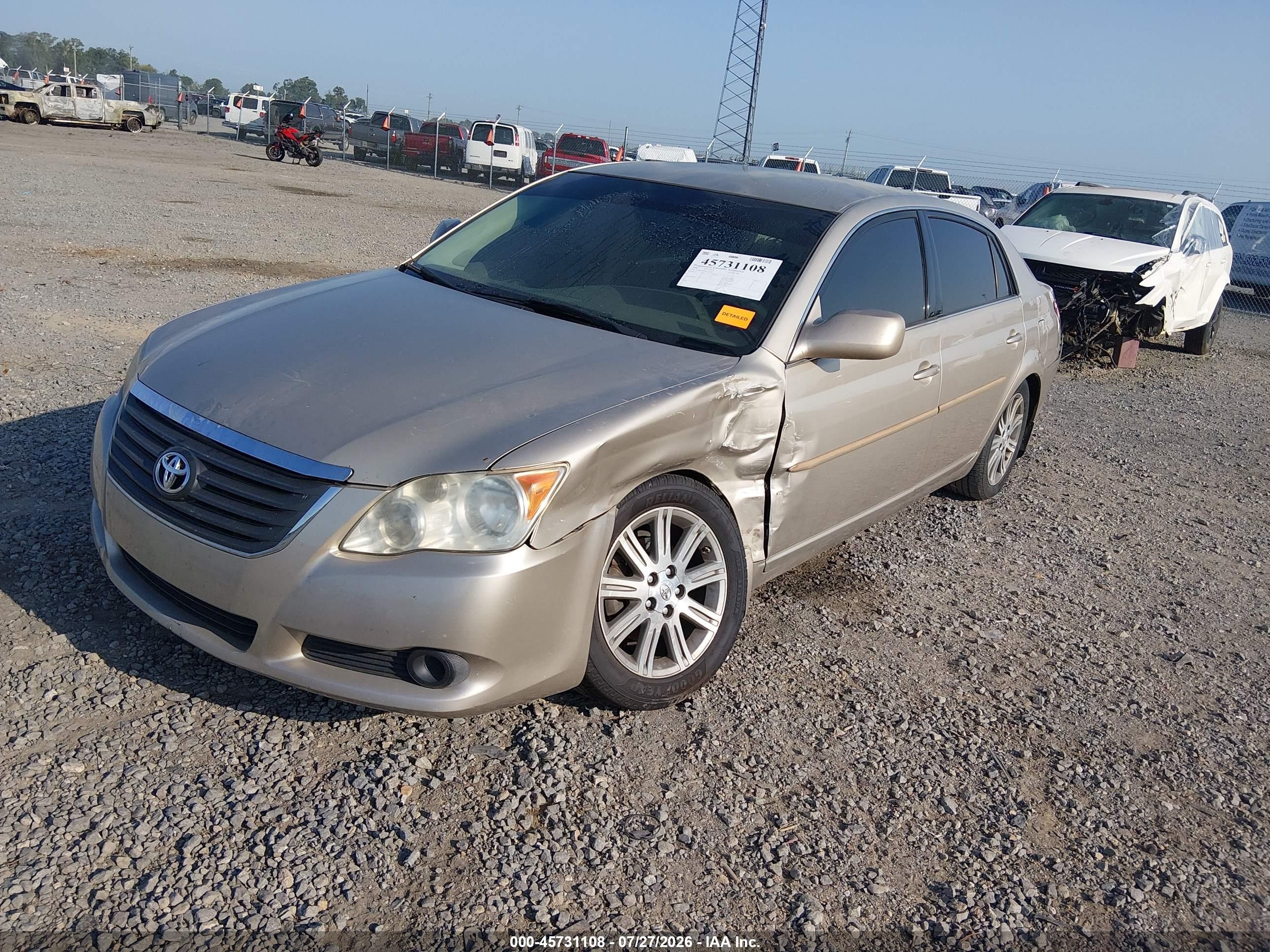 2008 Toyota Avalon Xl Champagne vin: 4T1BK36B98U324237