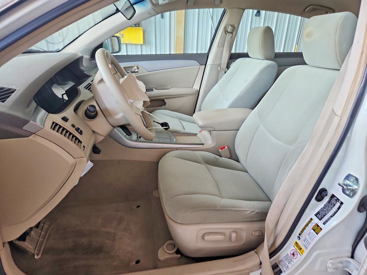 2009 Toyota Avalon Xl White vin: 4T1BK36B99U342027