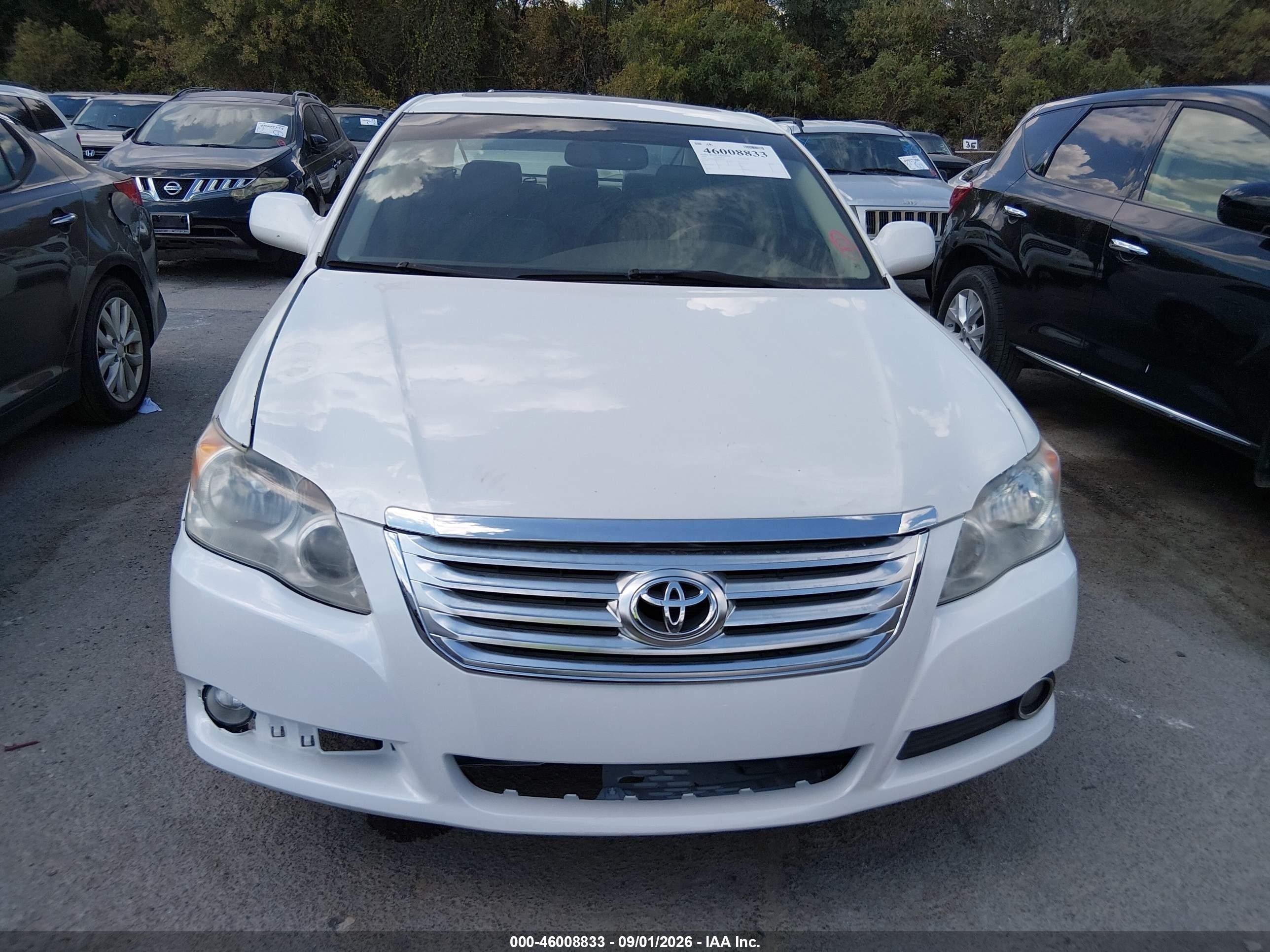 2009 Toyota Avalon Limited White vin: 4T1BK36B99U343422