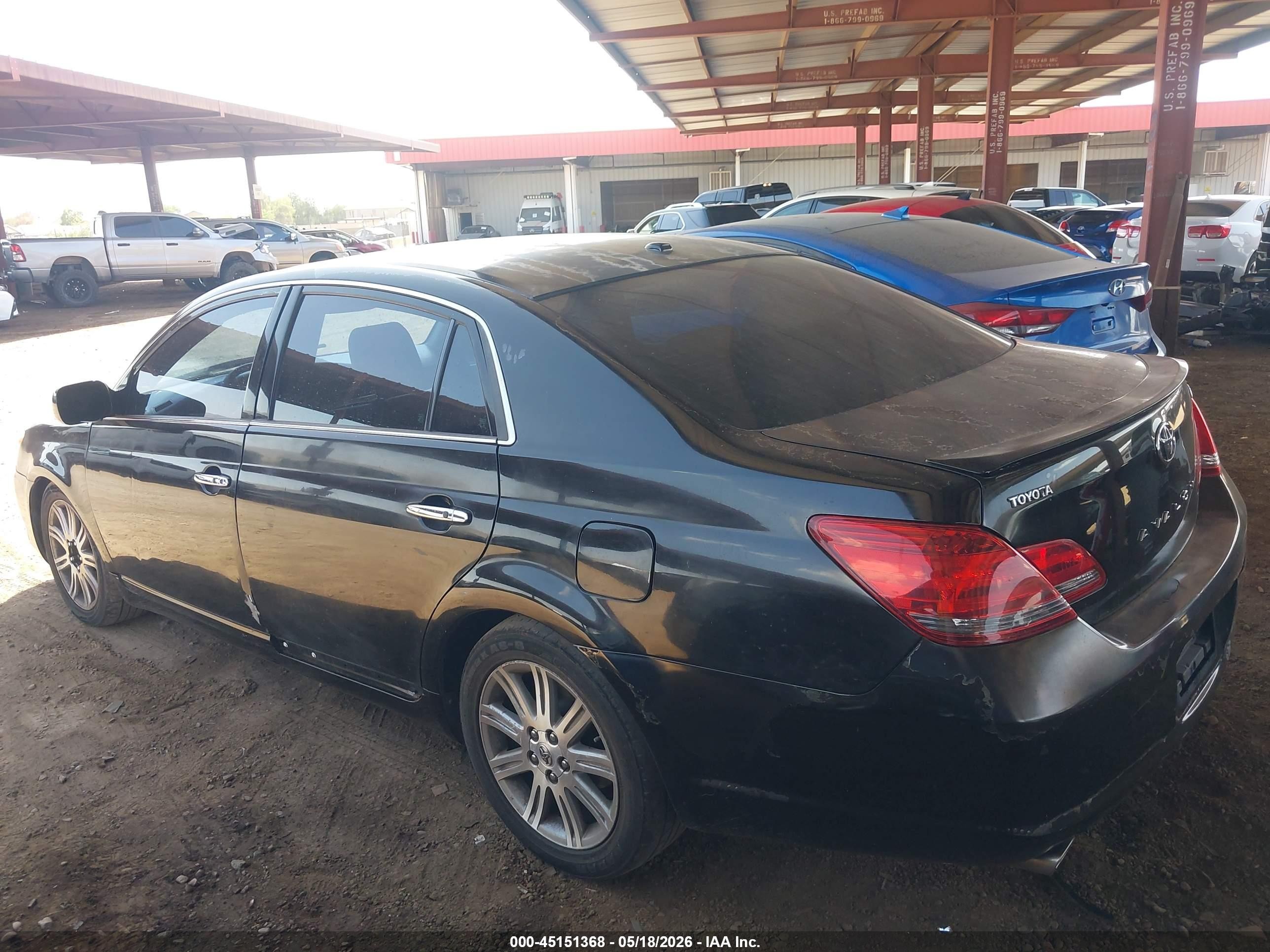 2009 Toyota Avalon Limited Black vin: 4T1BK36B99U345266