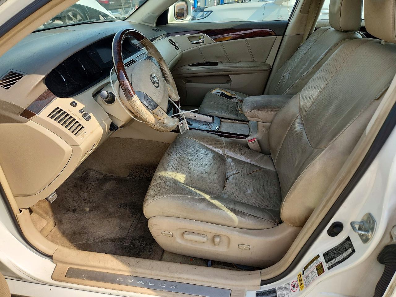 2009 Toyota Avalon Limited White vin: 4T1BK36B99U350869