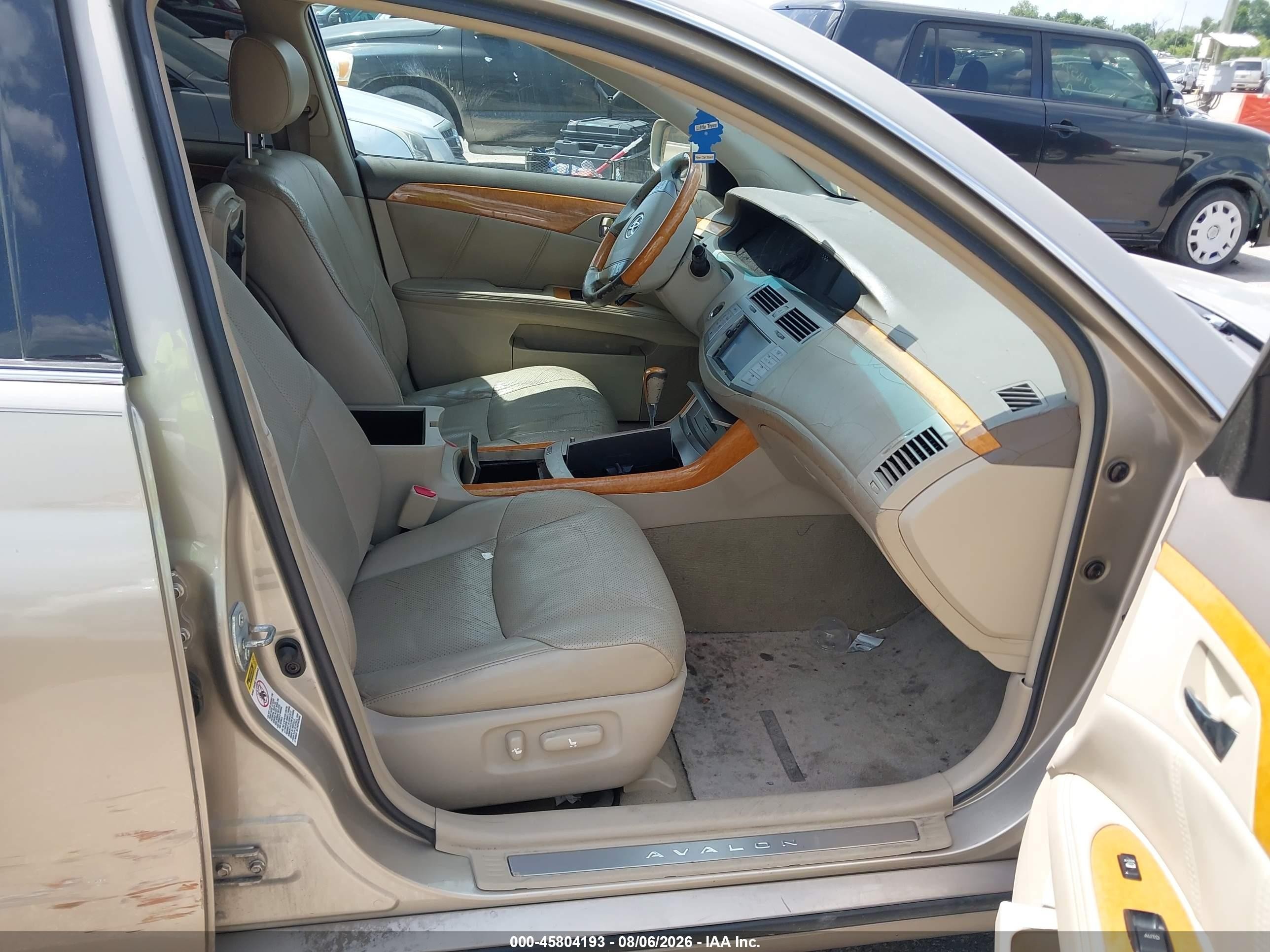 2005 Toyota Avalon Limited Beige vin: 4T1BK36BX5U017168