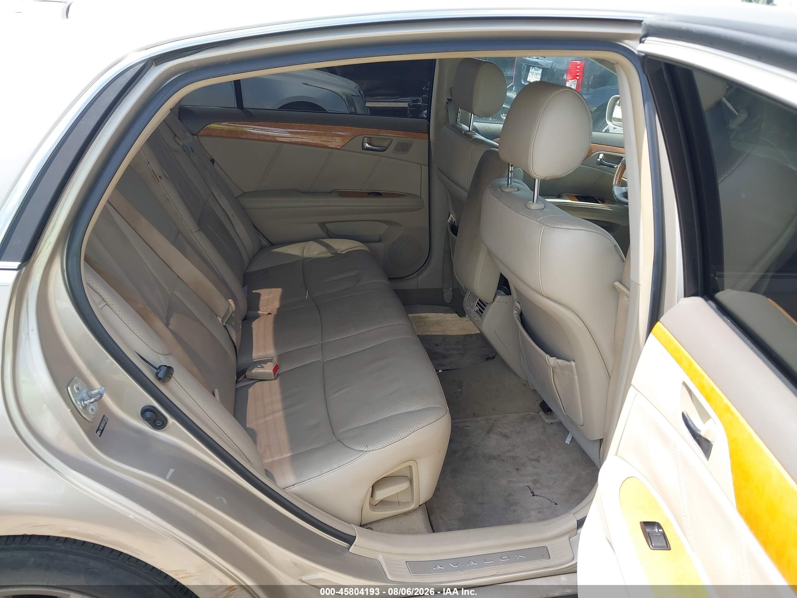 2005 Toyota Avalon Limited Beige vin: 4T1BK36BX5U017168