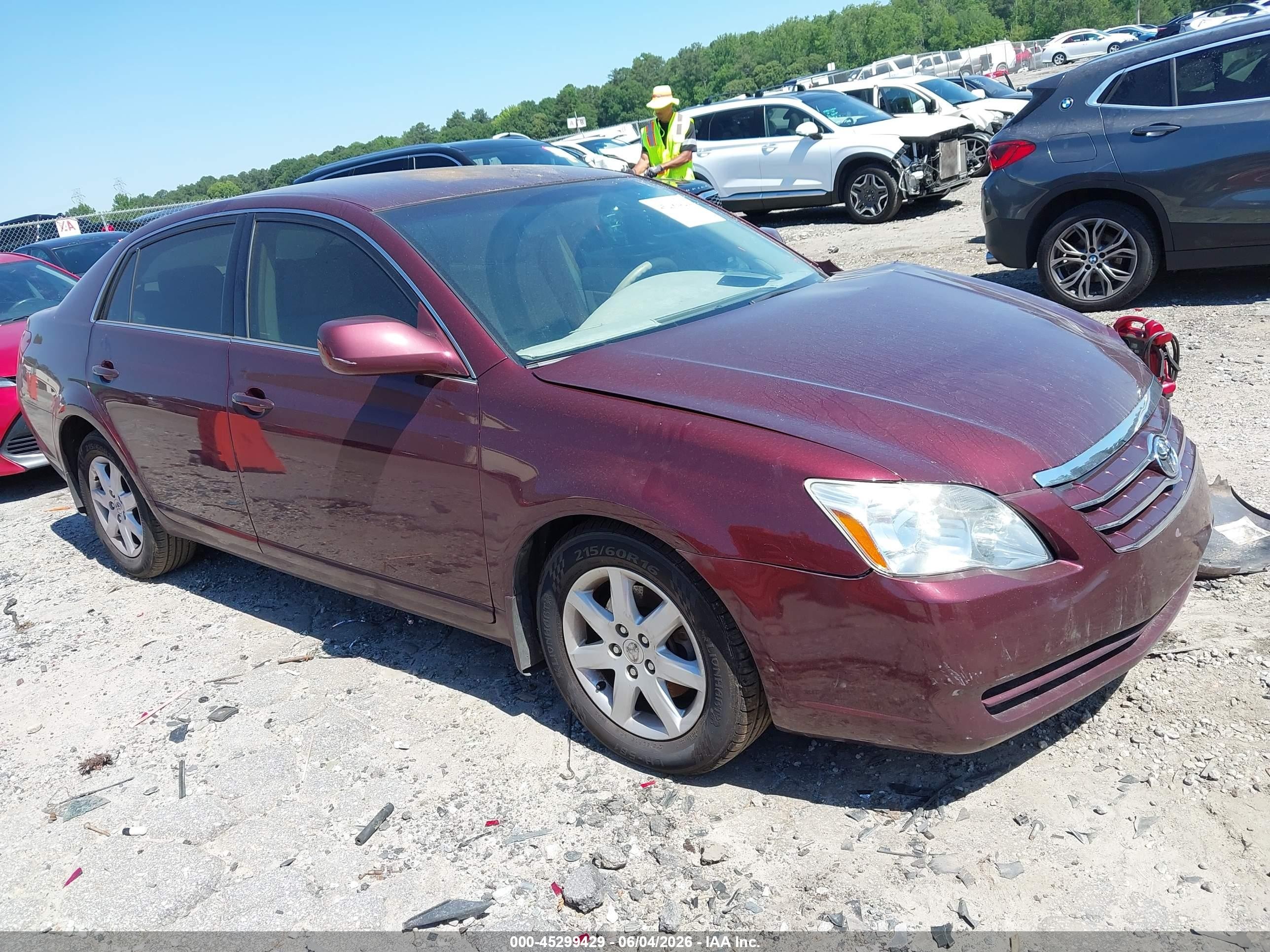 2005 Toyota Avalon Xl Red vin: 4T1BK36BX5U033483