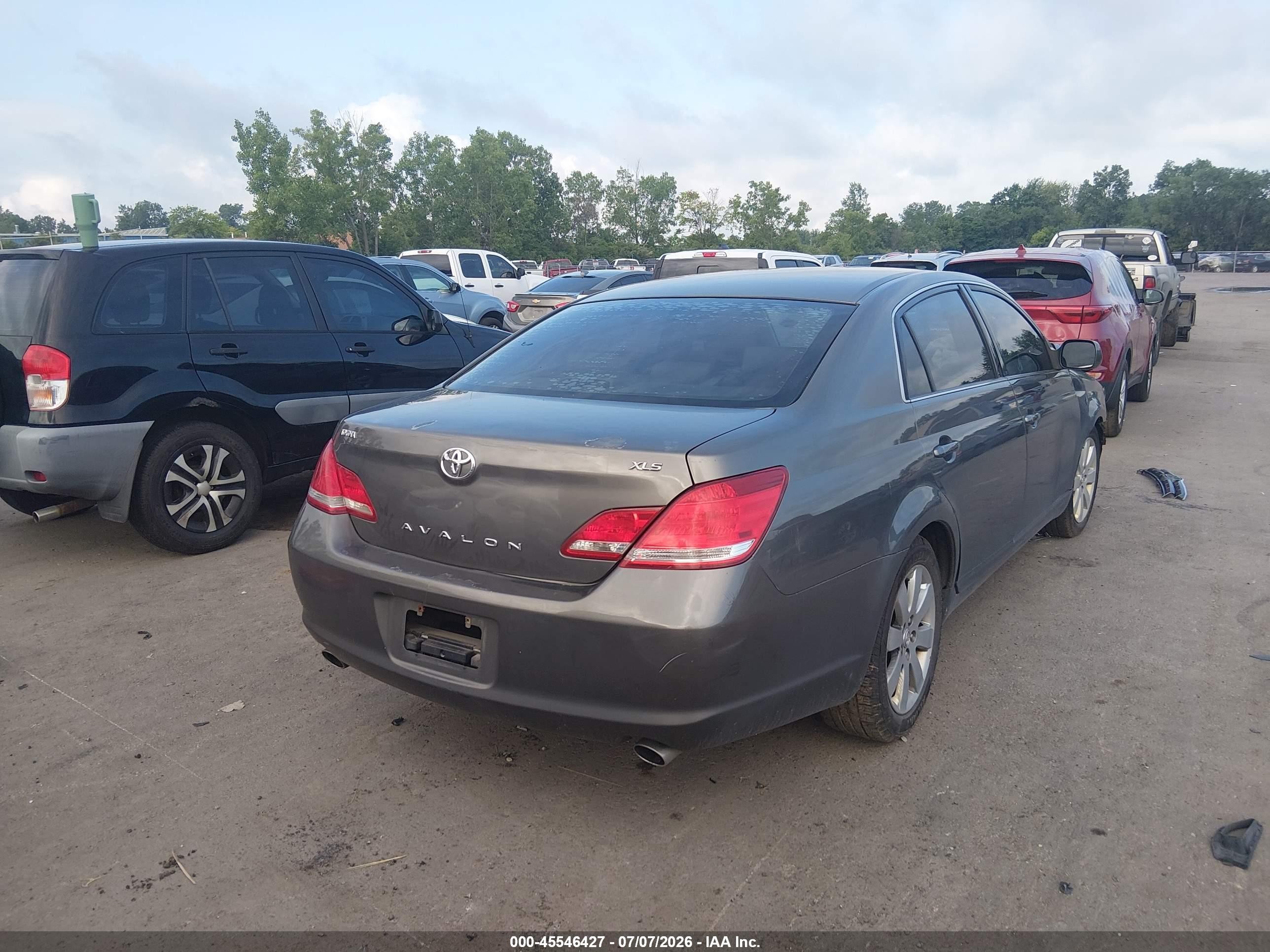2005 Toyota Avalon Xls Gray vin: 4T1BK36BX5U049005