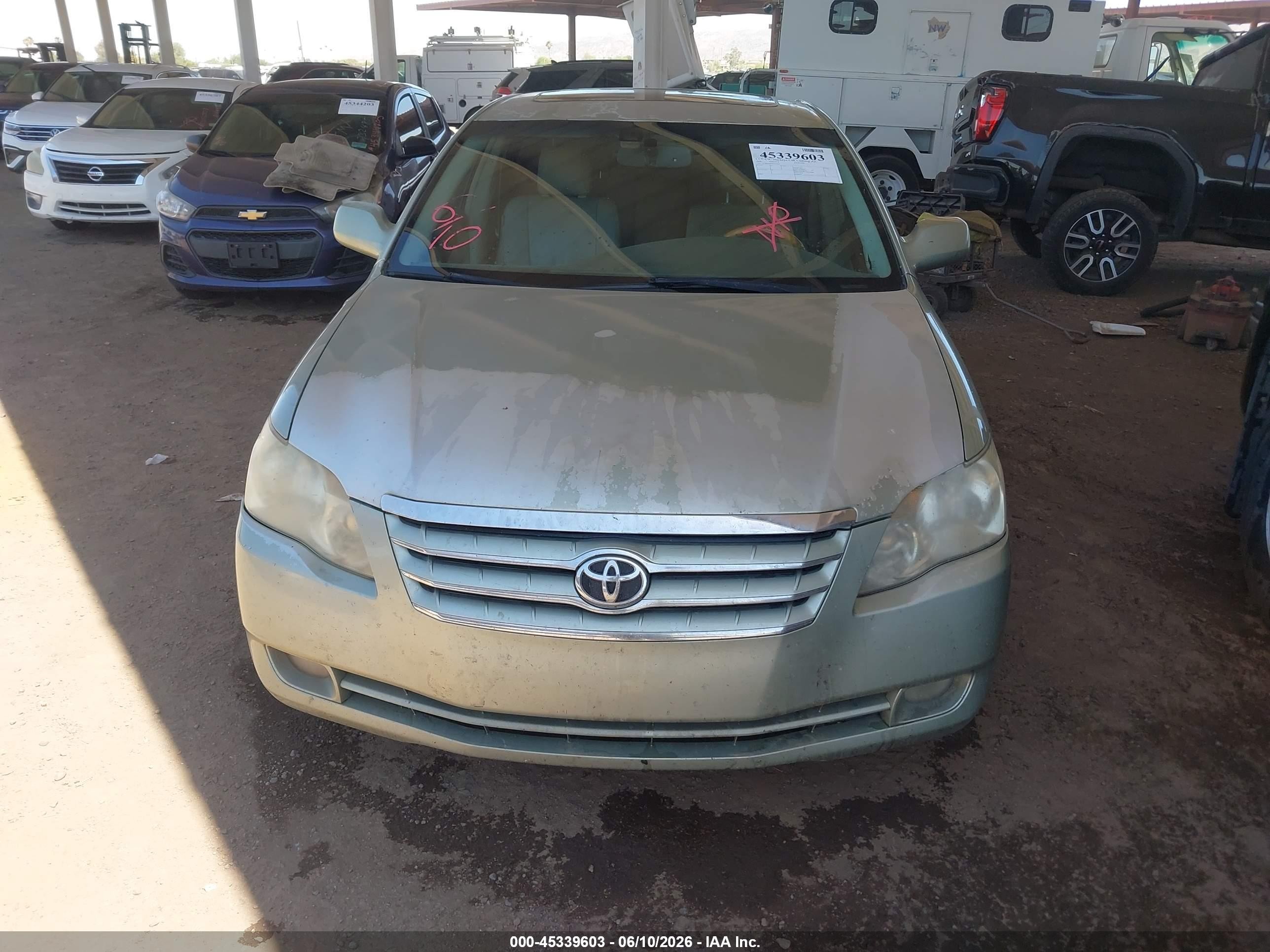 2006 Toyota Avalon Limited Green vin: 4T1BK36BX6U071636
