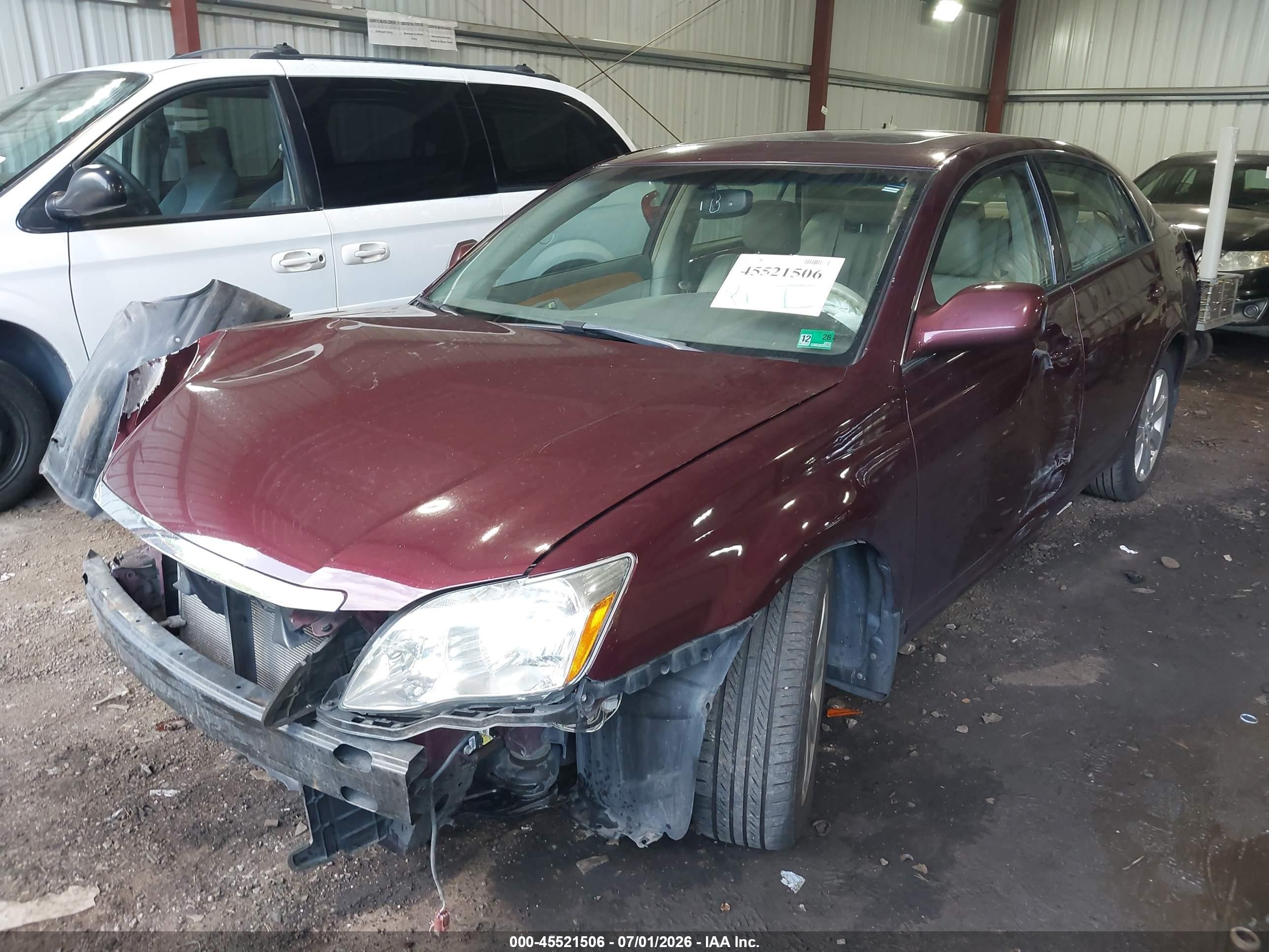 2006 Toyota Avalon Xls Burgundy vin: 4T1BK36BX6U089568