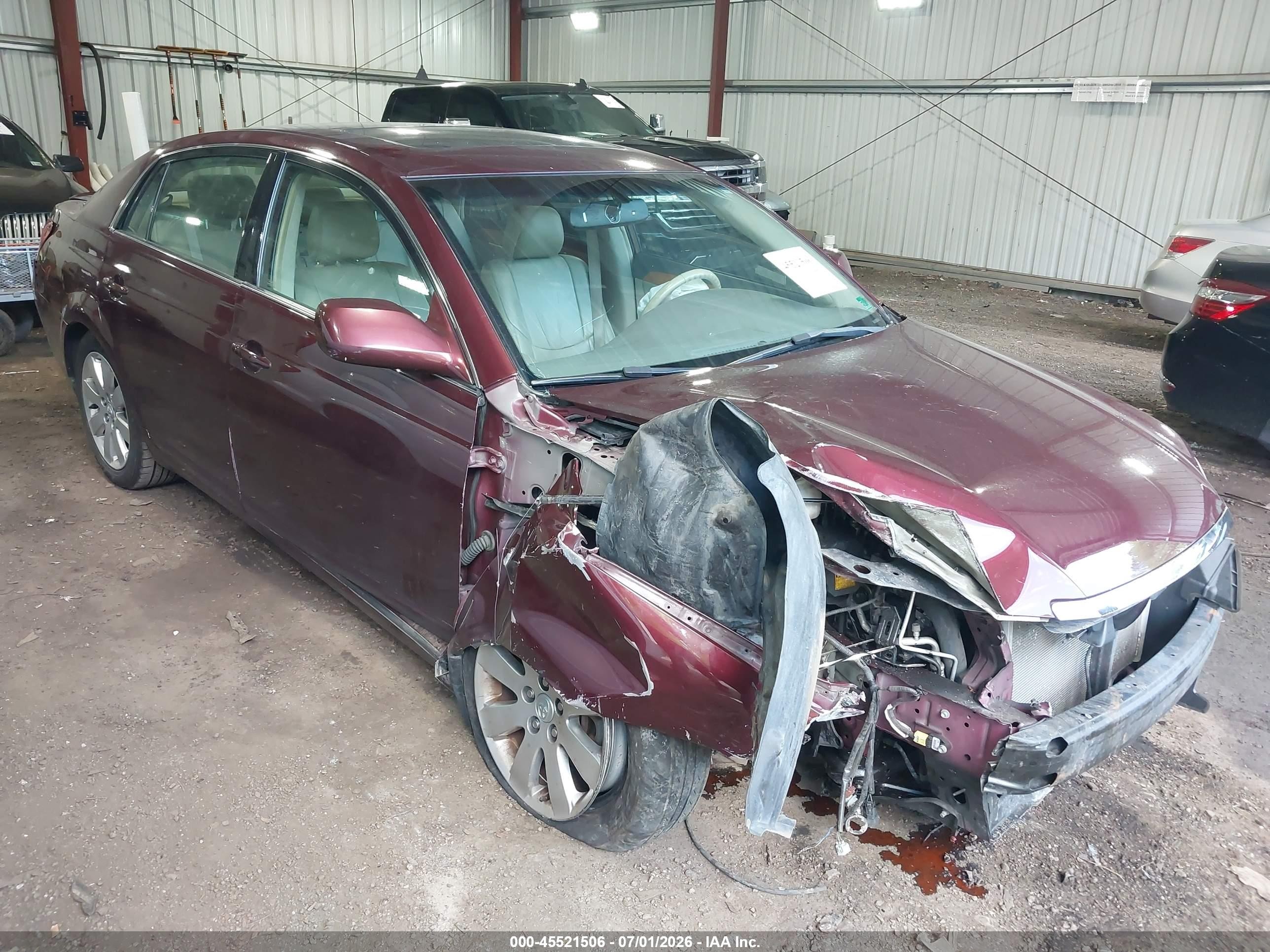 2006 Toyota Avalon Xls Burgundy vin: 4T1BK36BX6U089568