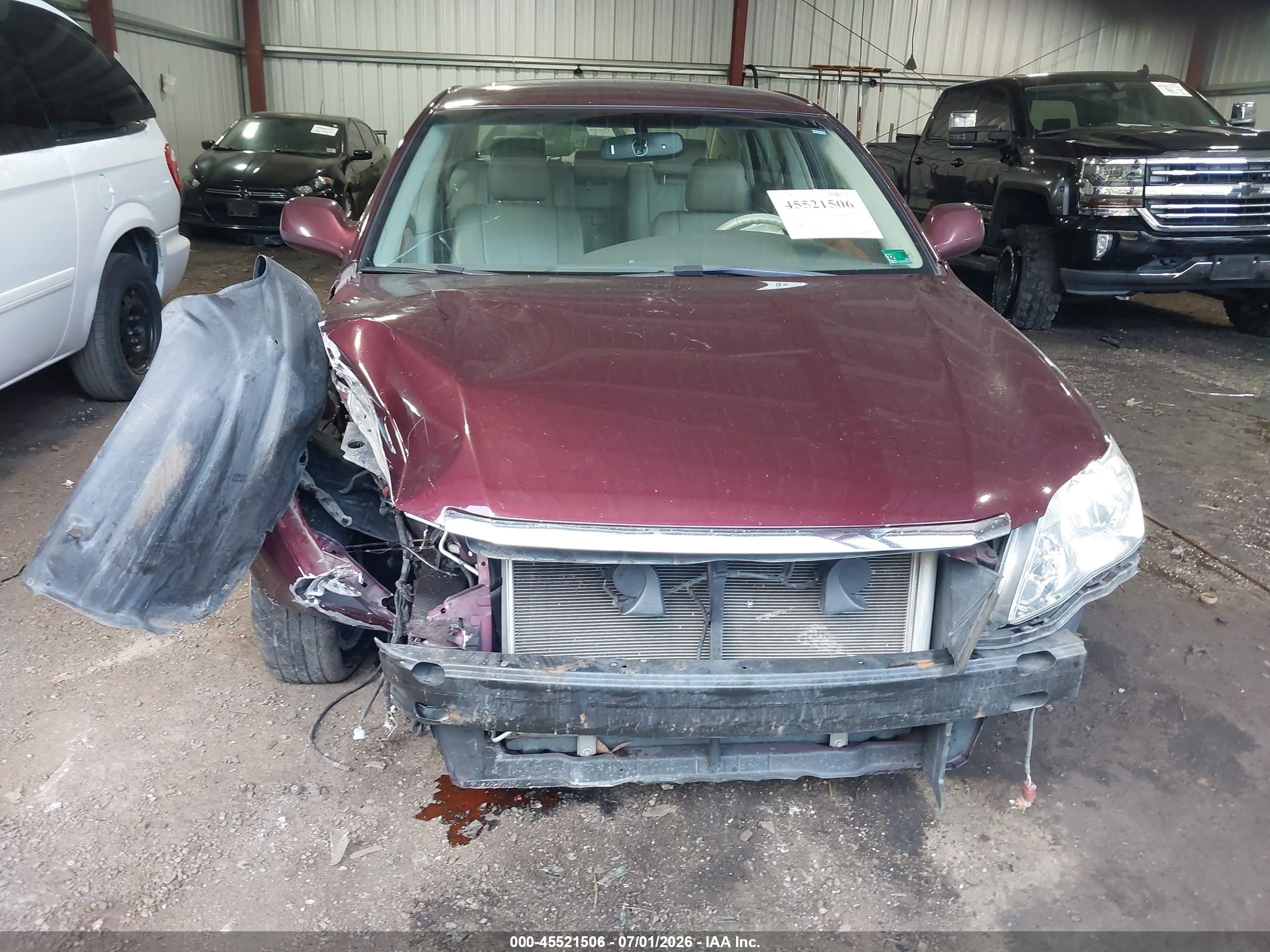 2006 Toyota Avalon Xls Burgundy vin: 4T1BK36BX6U089568