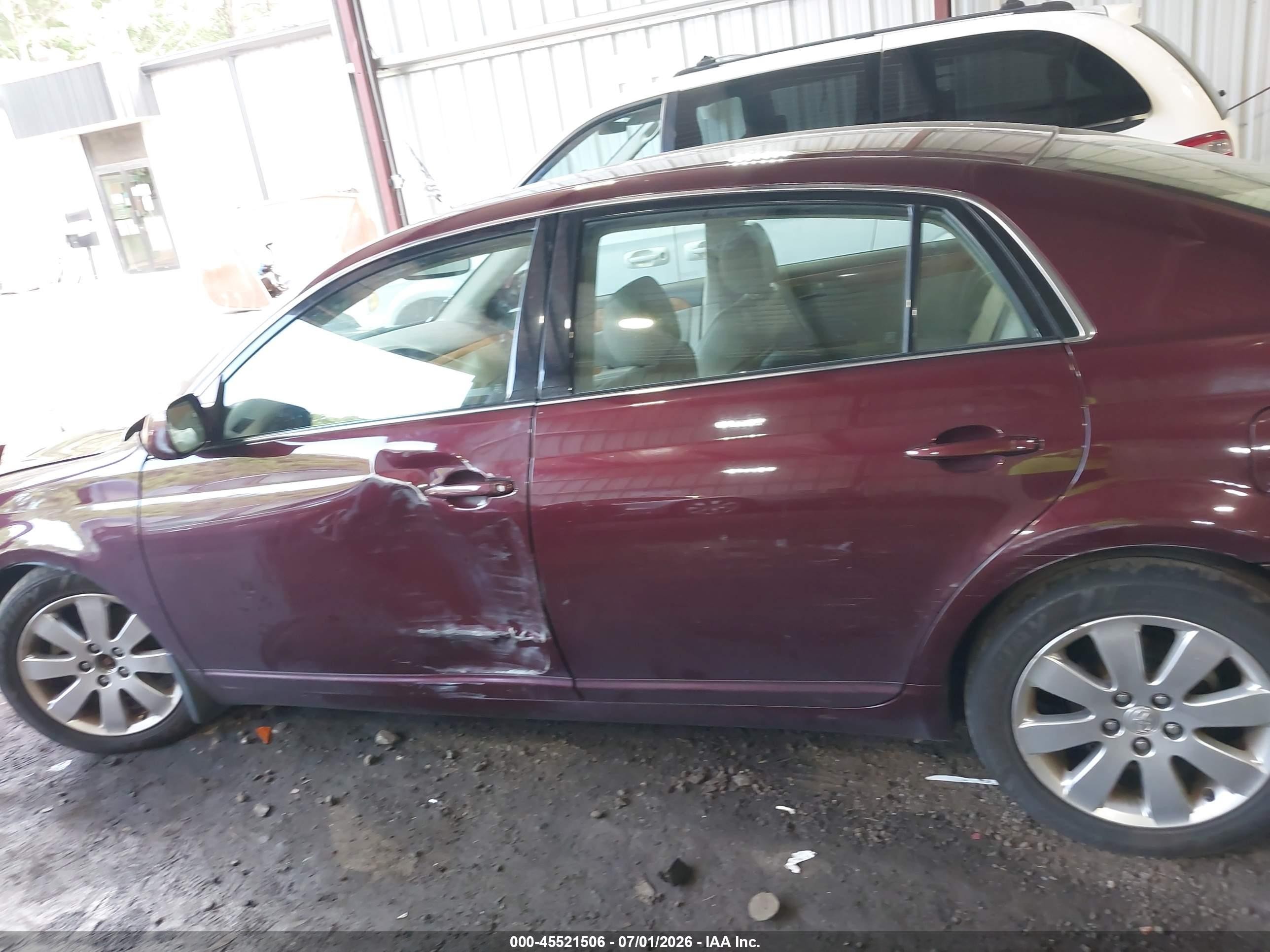 2006 Toyota Avalon Xls Burgundy vin: 4T1BK36BX6U089568