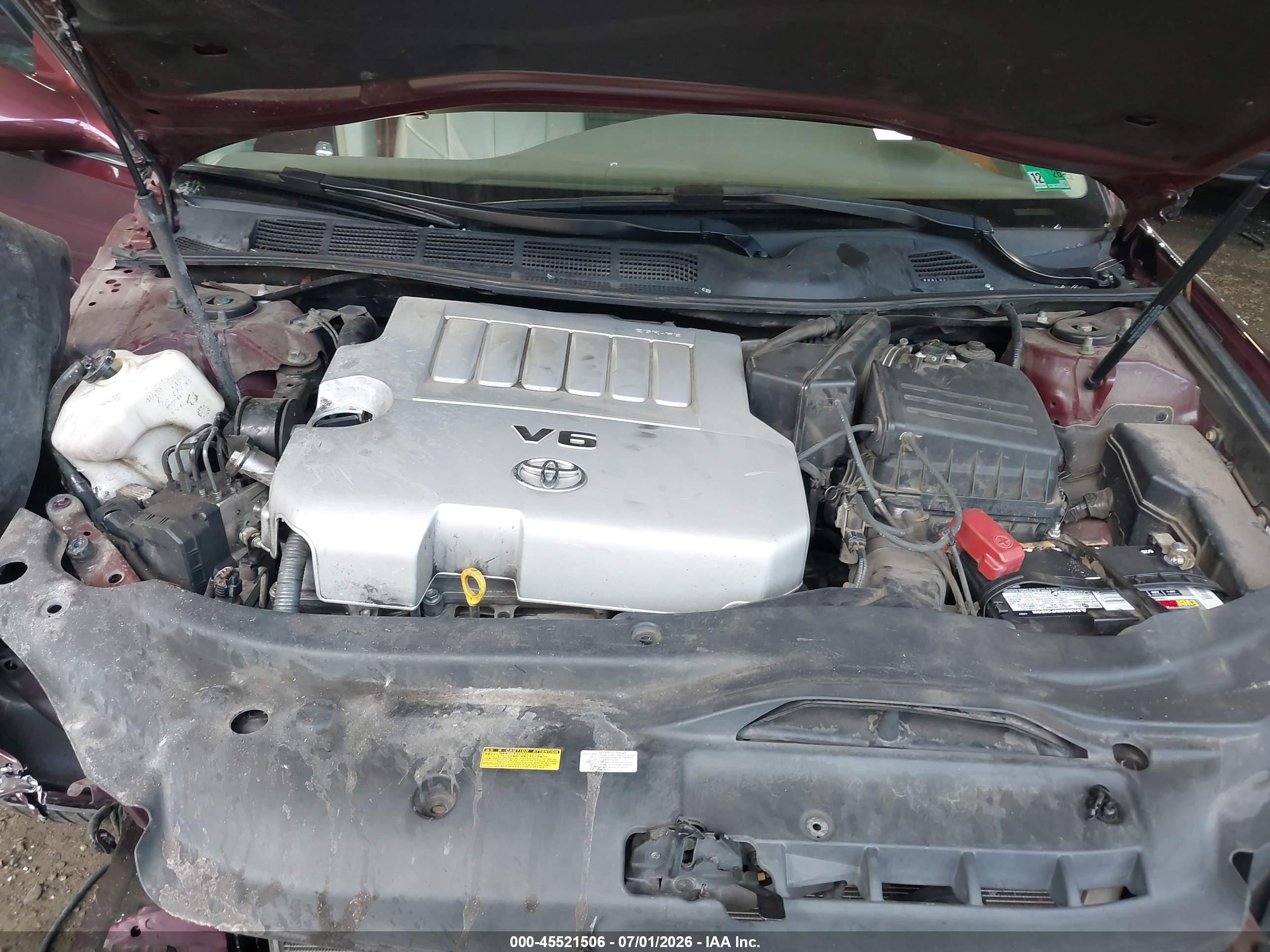 2006 Toyota Avalon Xls Burgundy vin: 4T1BK36BX6U089568
