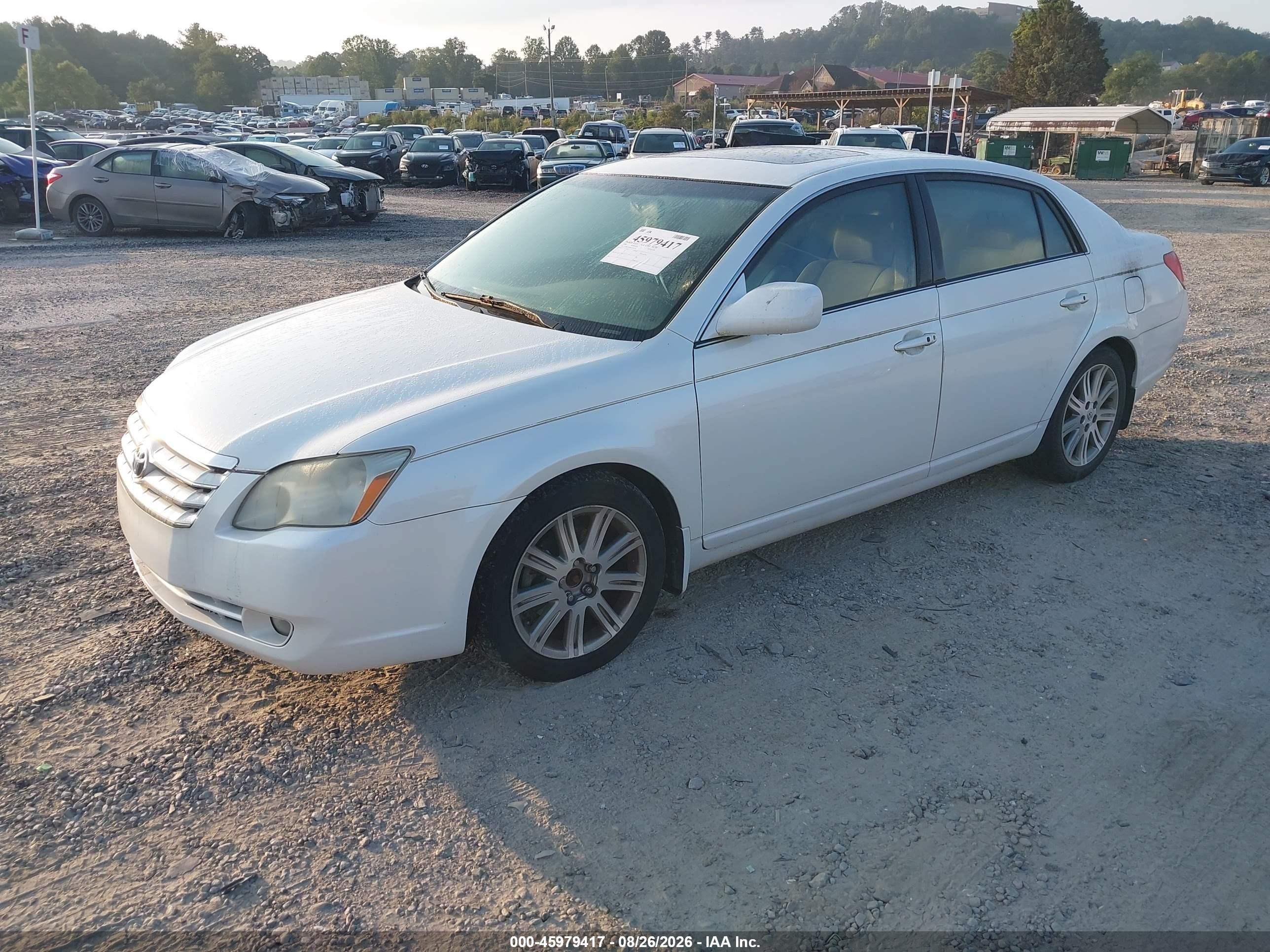 2006 Toyota Avalon Limited White vin: 4T1BK36BX6U110130