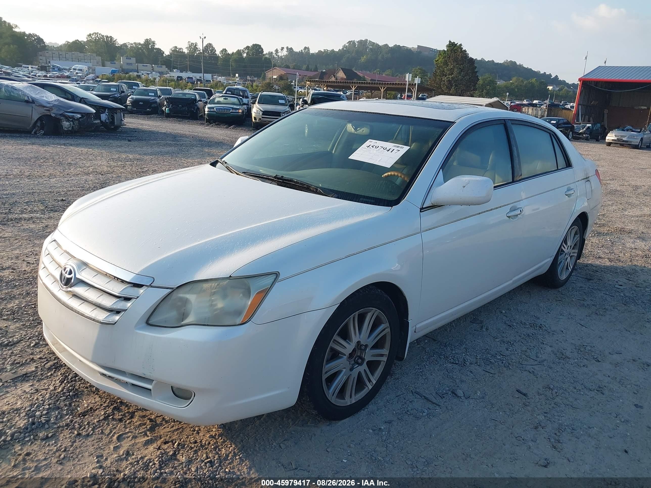 2006 Toyota Avalon Limited White vin: 4T1BK36BX6U110130