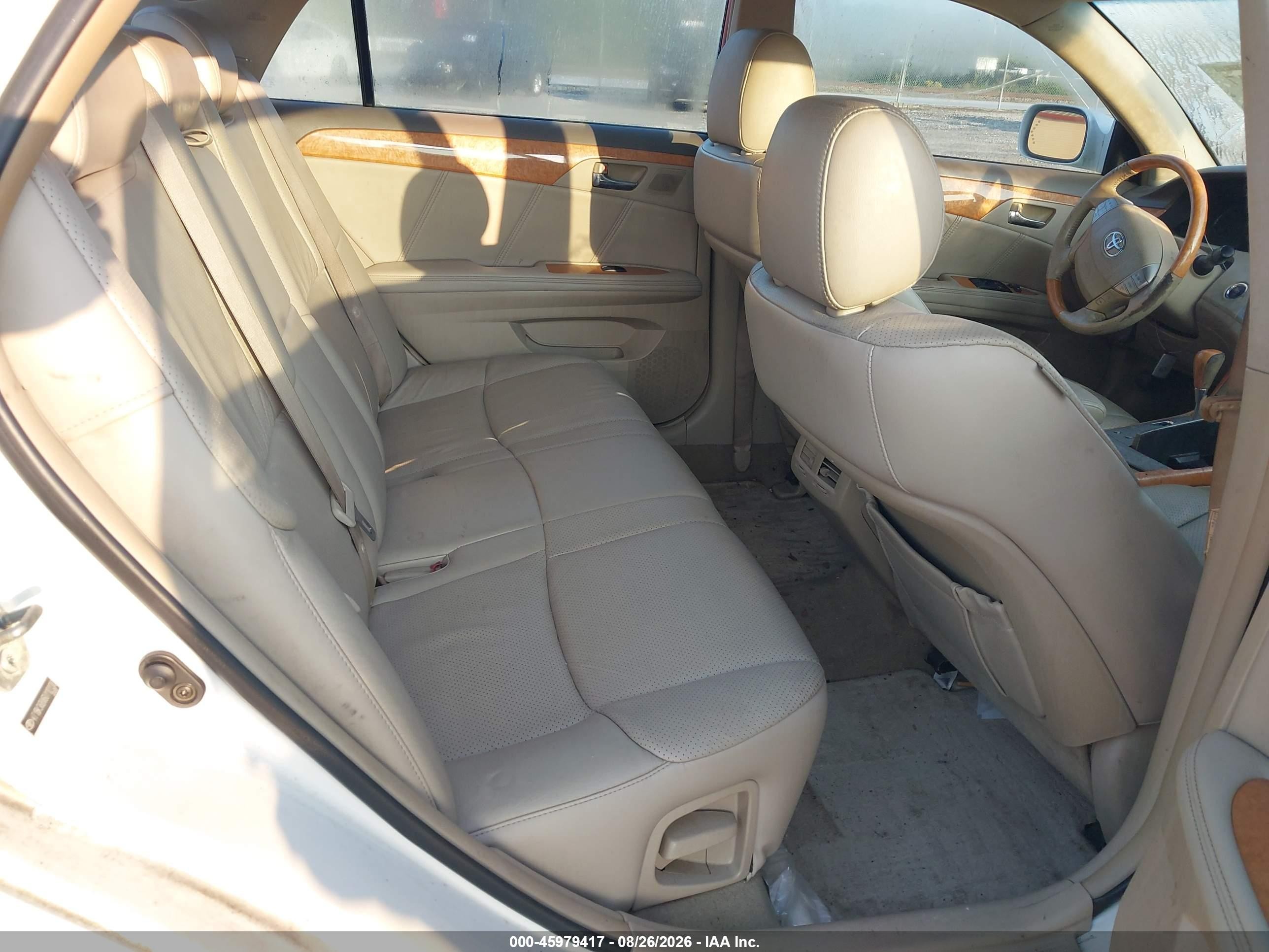 2006 Toyota Avalon Limited White vin: 4T1BK36BX6U110130