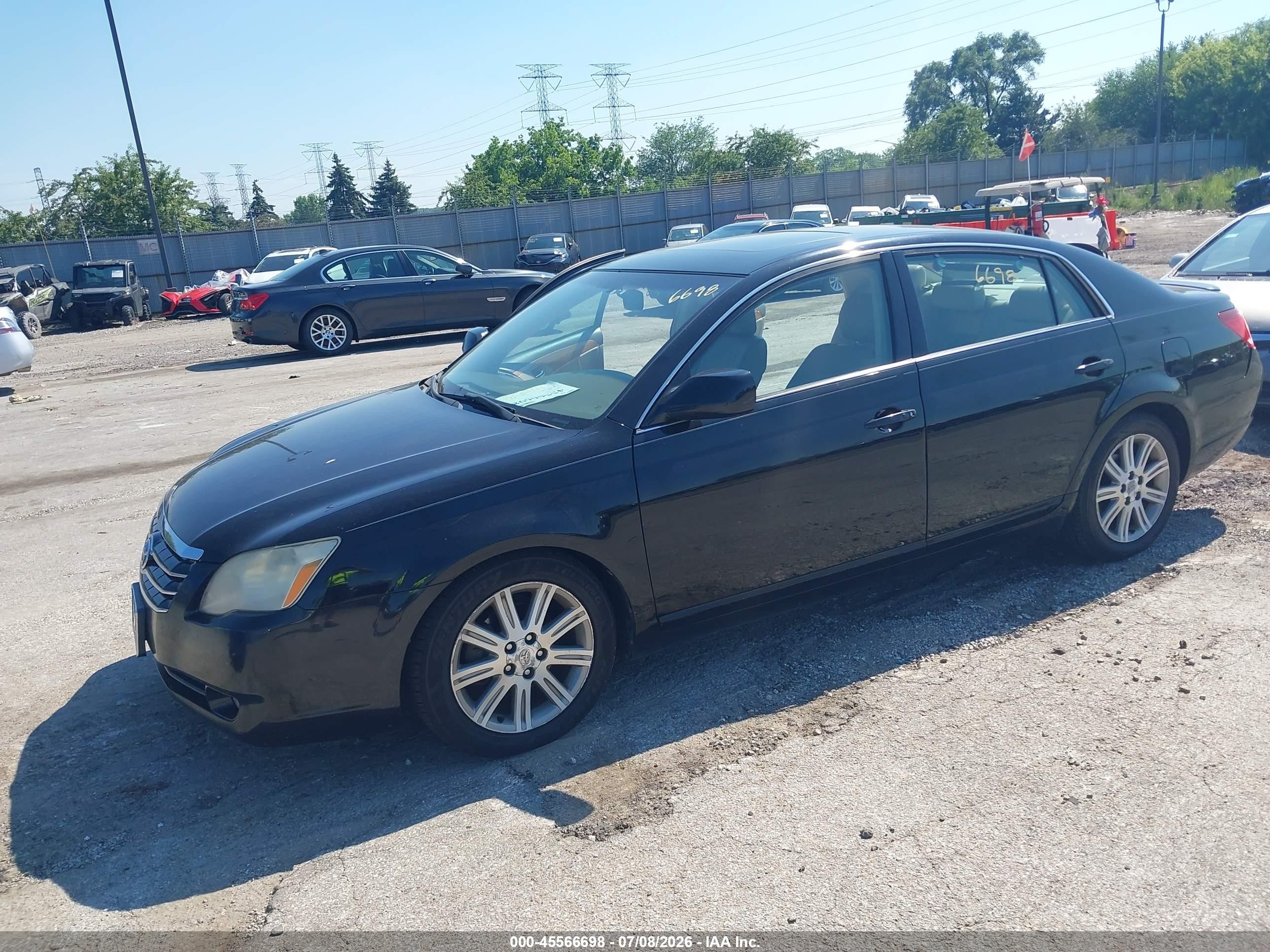 2006 Toyota Avalon Limited Черный vin: 4T1BK36BX6U117384