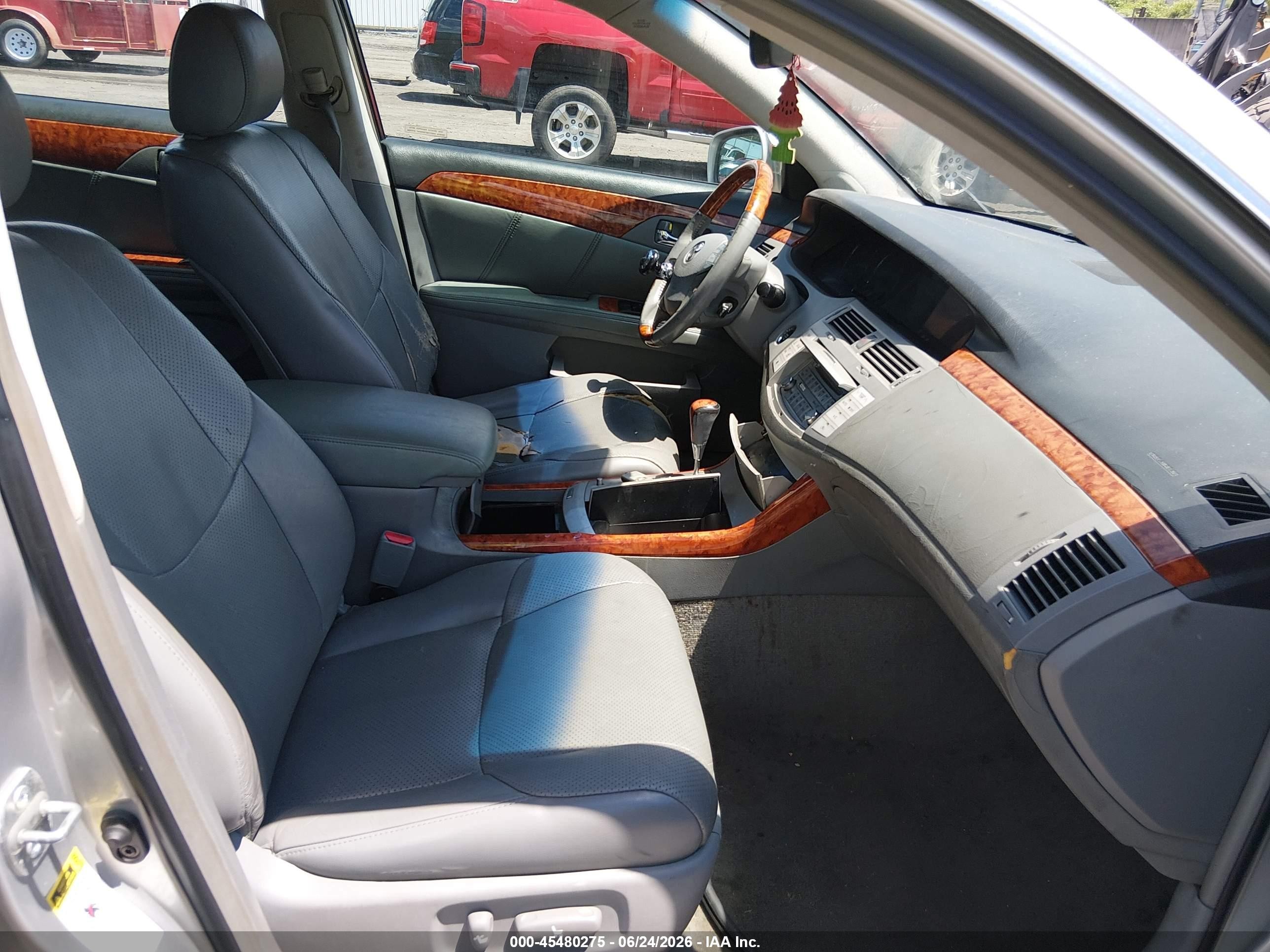 2006 Toyota Avalon Limited Silver vin: 4T1BK36BX6U132502