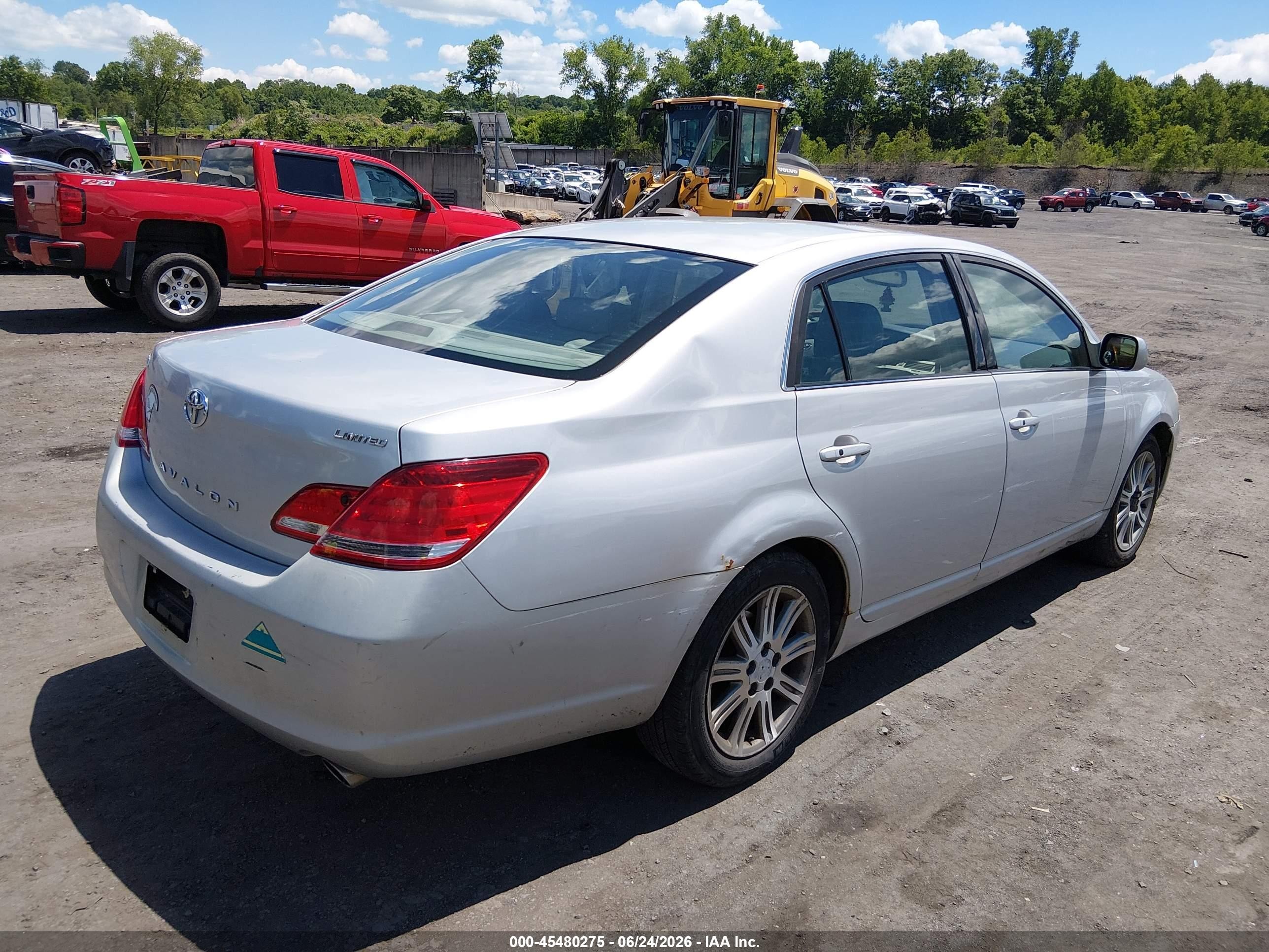 2006 Toyota Avalon Limited Silver vin: 4T1BK36BX6U132502