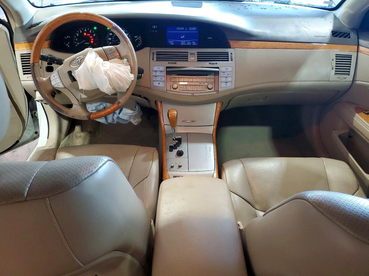 2006 Toyota Avalon Limited White vin: 4T1BK36BX6U144522
