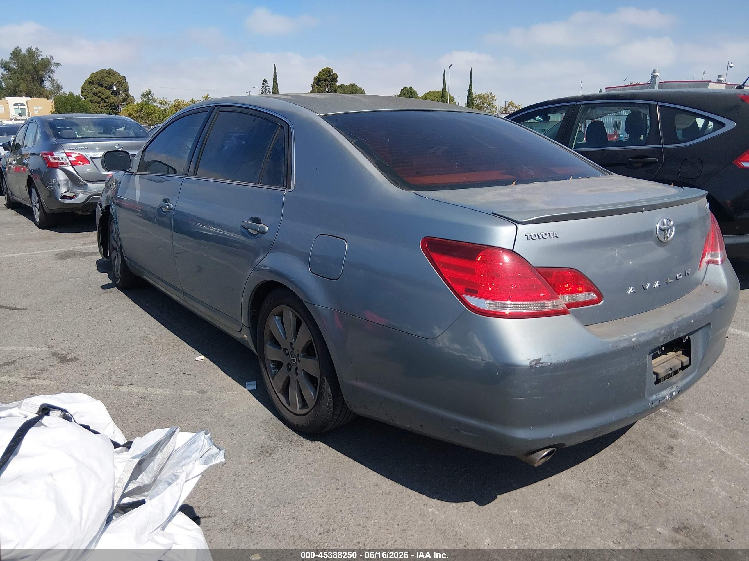 2006 Toyota Avalon Touring Blue vin: 4T1BK36BX6U145752