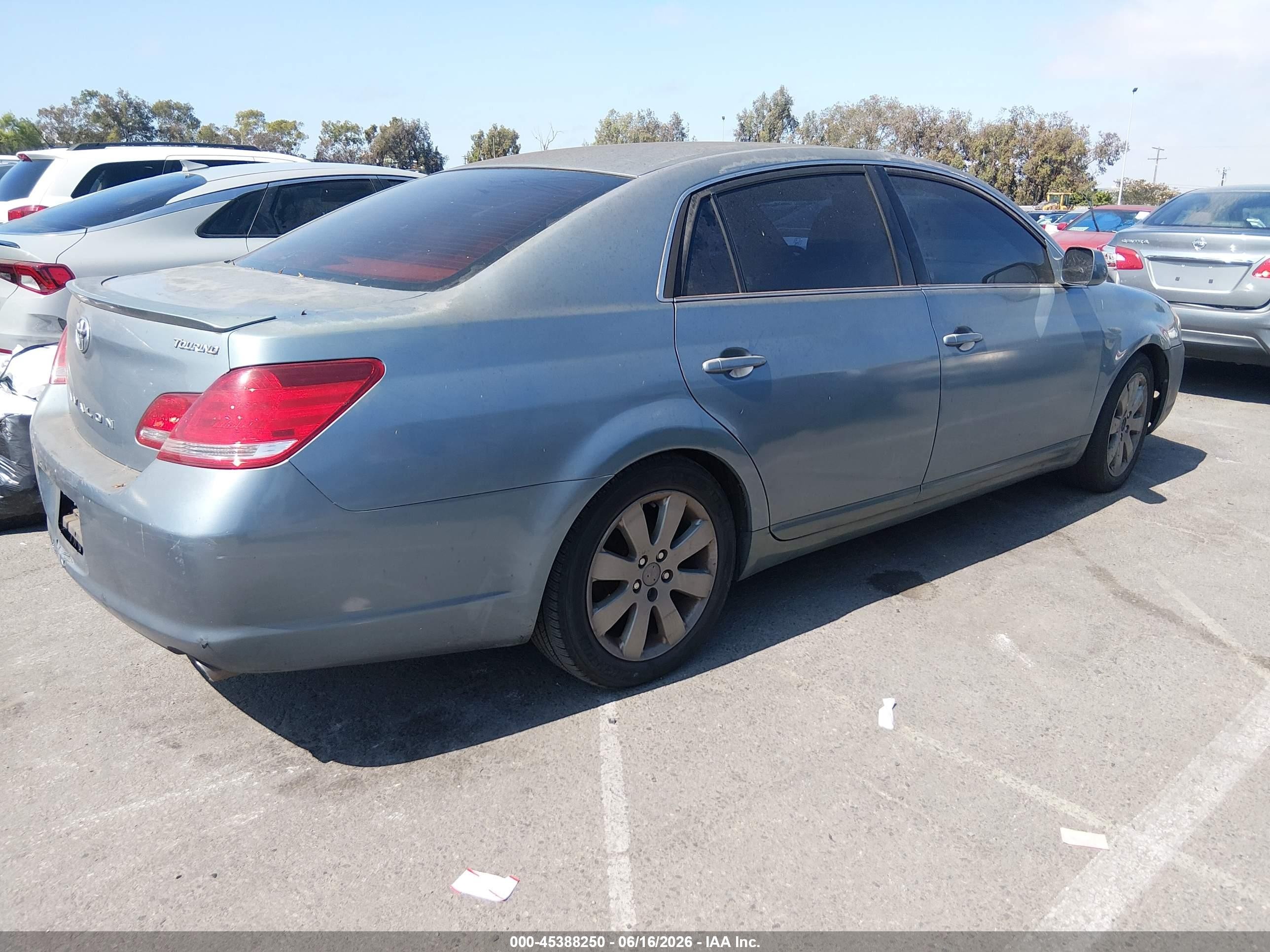 2006 Toyota Avalon Touring Blue vin: 4T1BK36BX6U145752