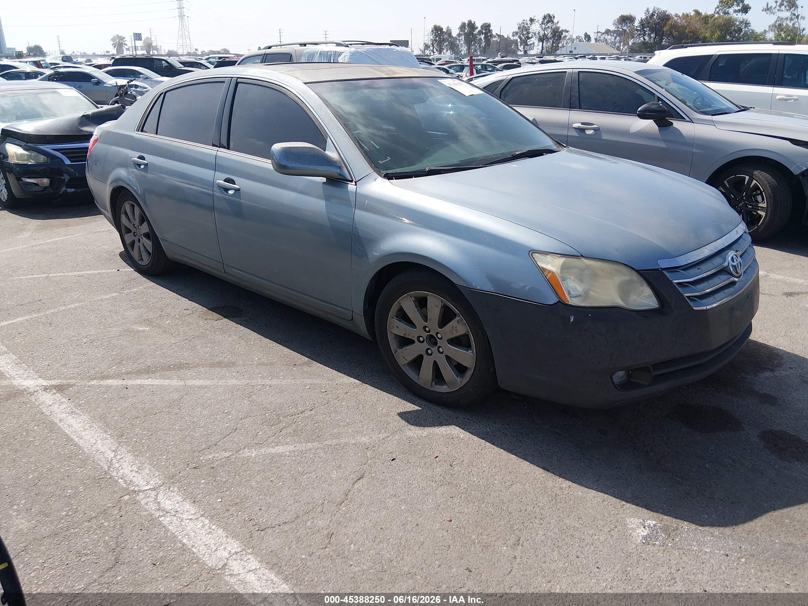 2006 Toyota Avalon Touring Blue vin: 4T1BK36BX6U145752