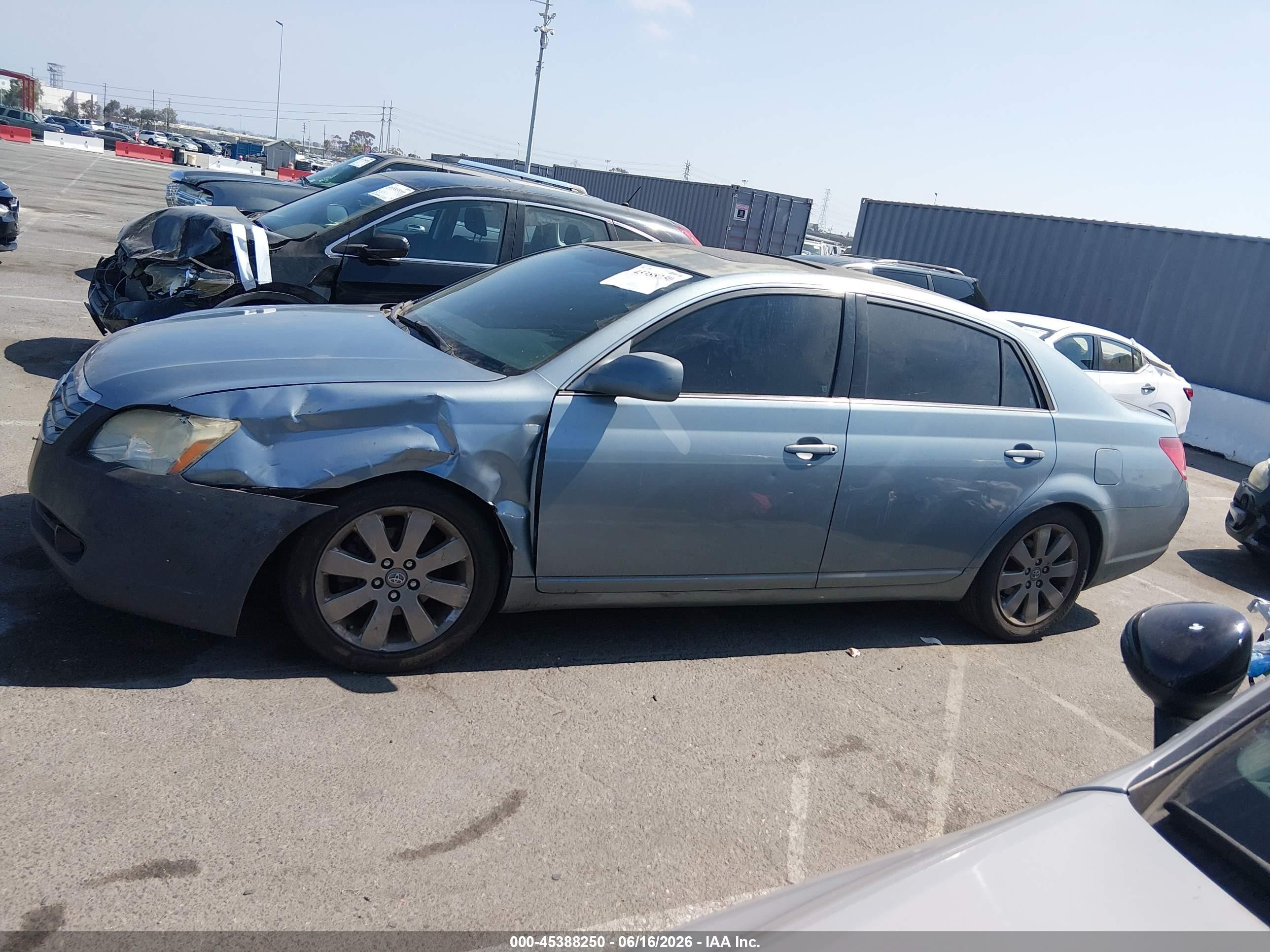 2006 Toyota Avalon Touring Blue vin: 4T1BK36BX6U145752