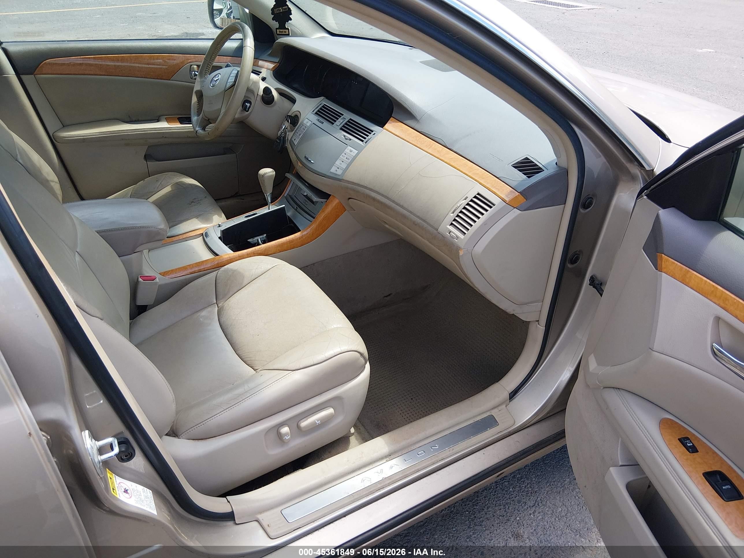 2006 Toyota Avalon Xls Gold vin: 4T1BK36BX6U148764
