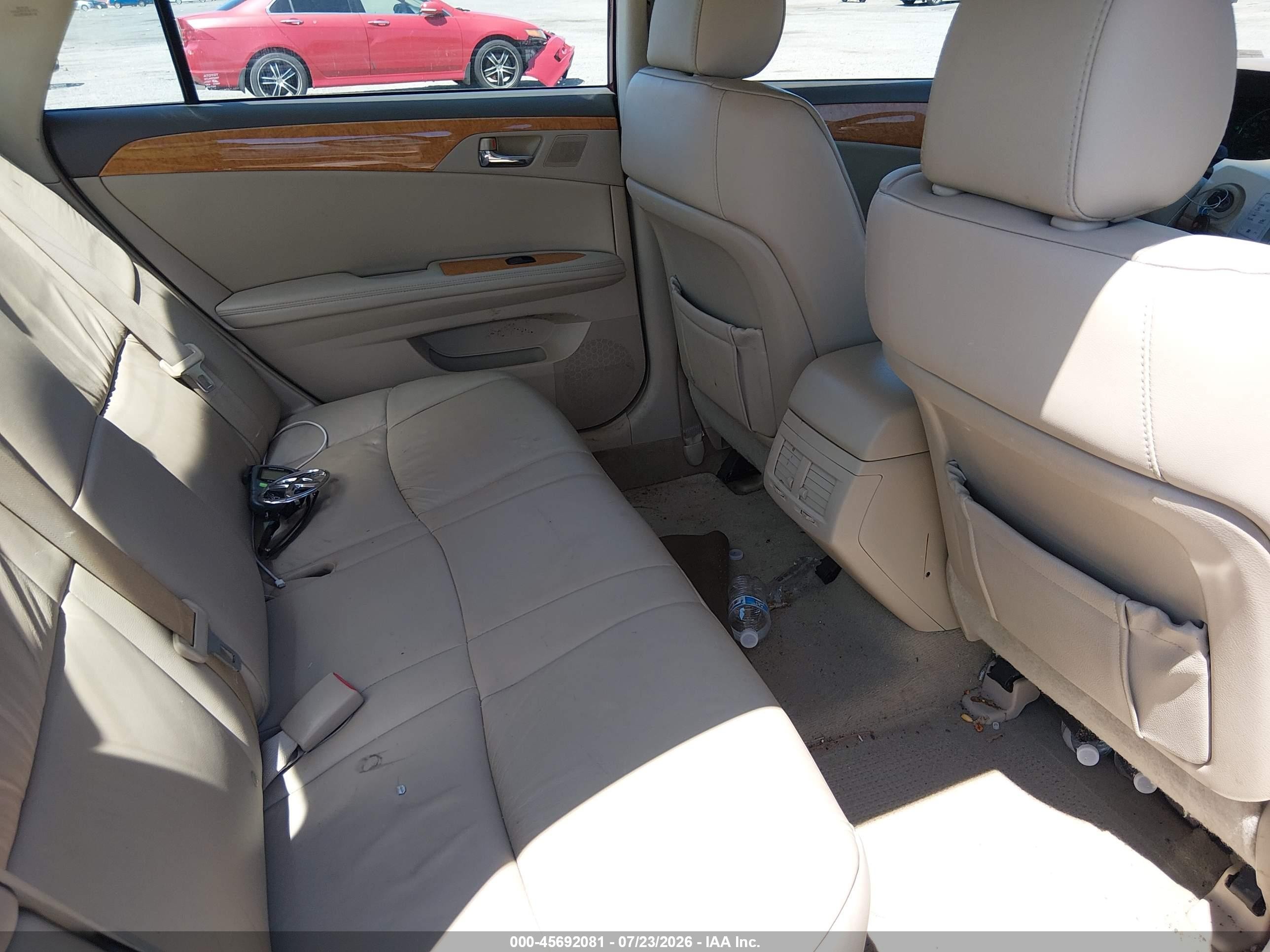 2007 Toyota Avalon Xls Burgundy vin: 4T1BK36BX7U183967