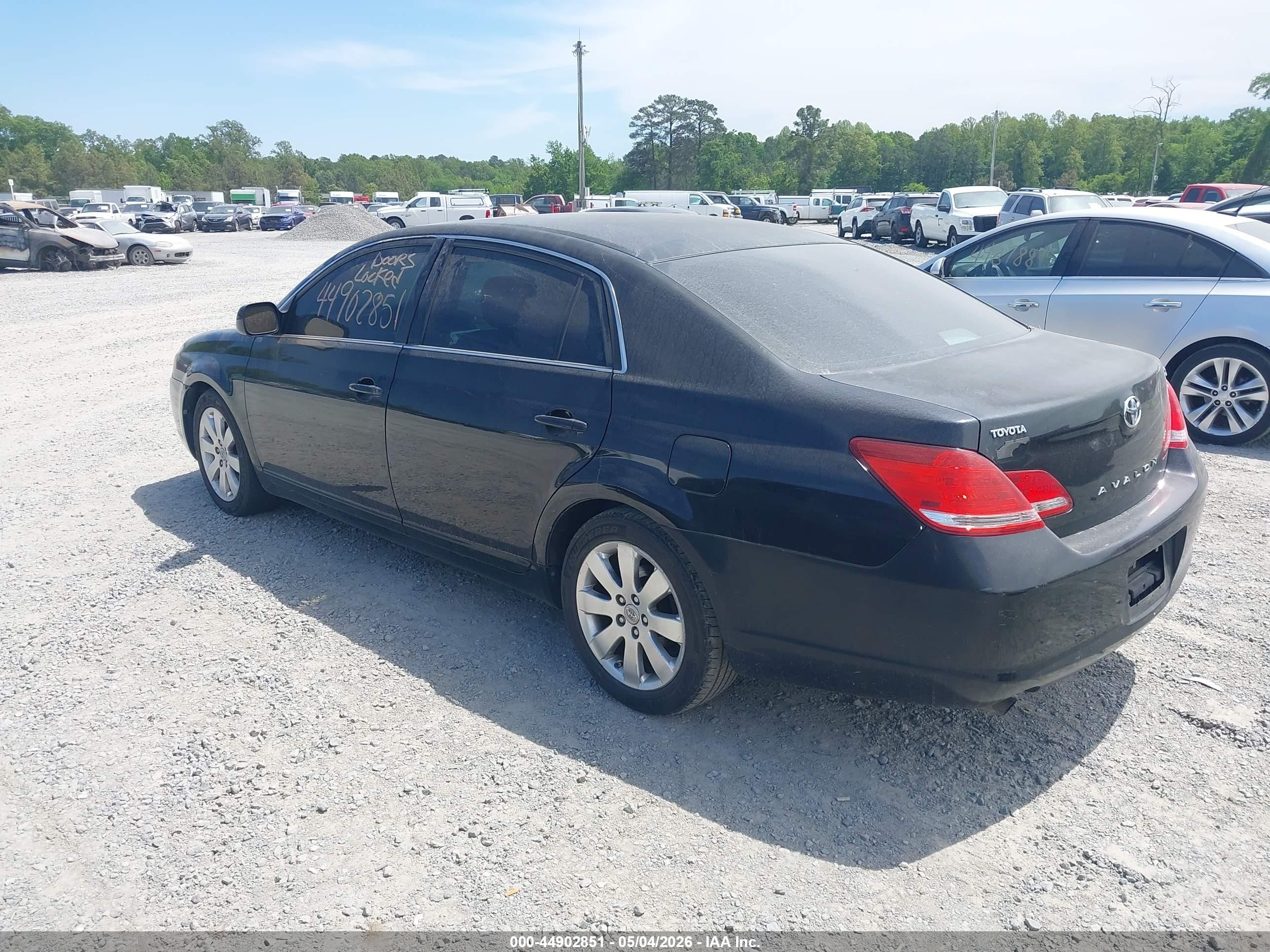 2007 Toyota Avalon Xls Black vin: 4T1BK36BX7U188859