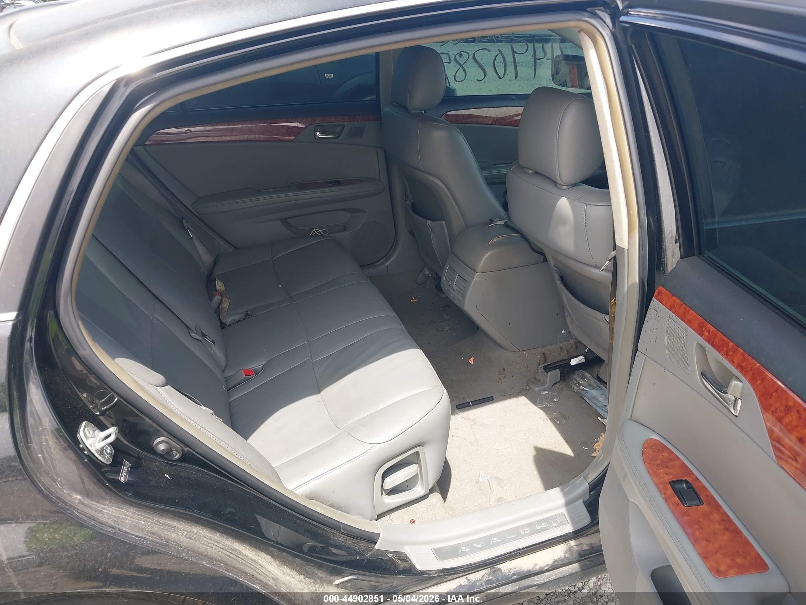 2007 Toyota Avalon Xls Black vin: 4T1BK36BX7U188859