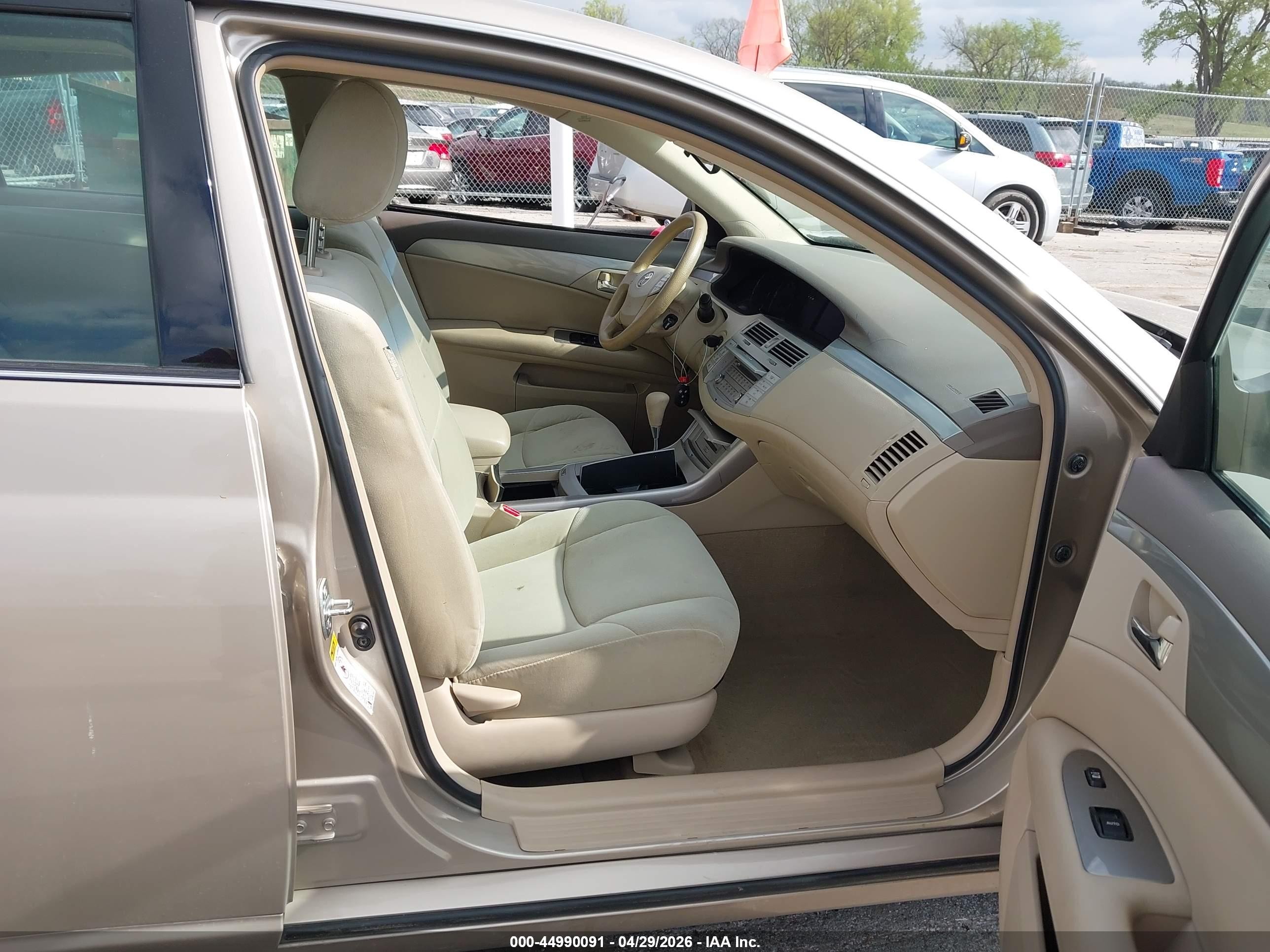 2007 Toyota Avalon Xl Gold vin: 4T1BK36BX7U190689