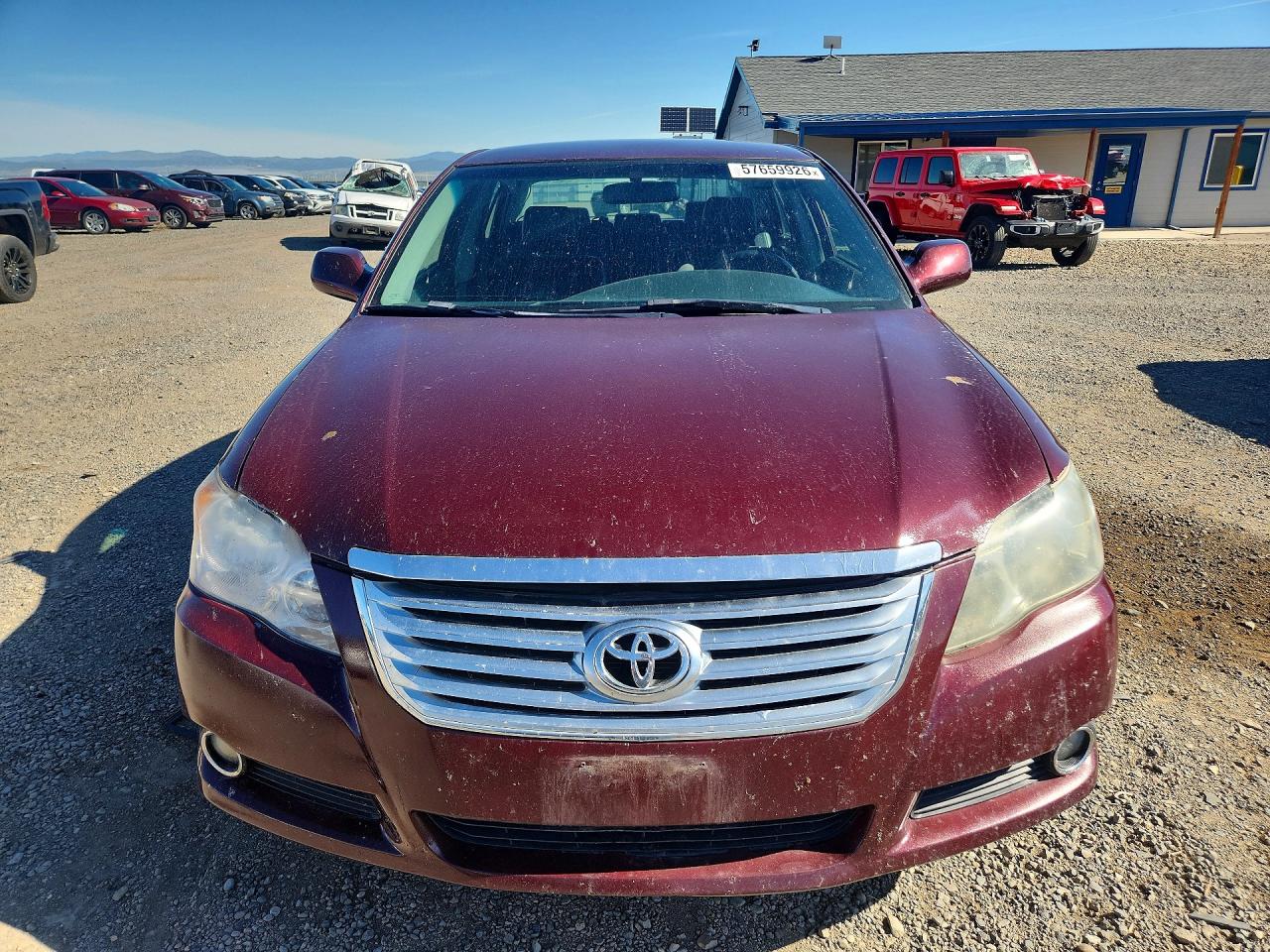 2007 Toyota Avalon Touring Burgundy vin: 4T1BK36BX7U198825