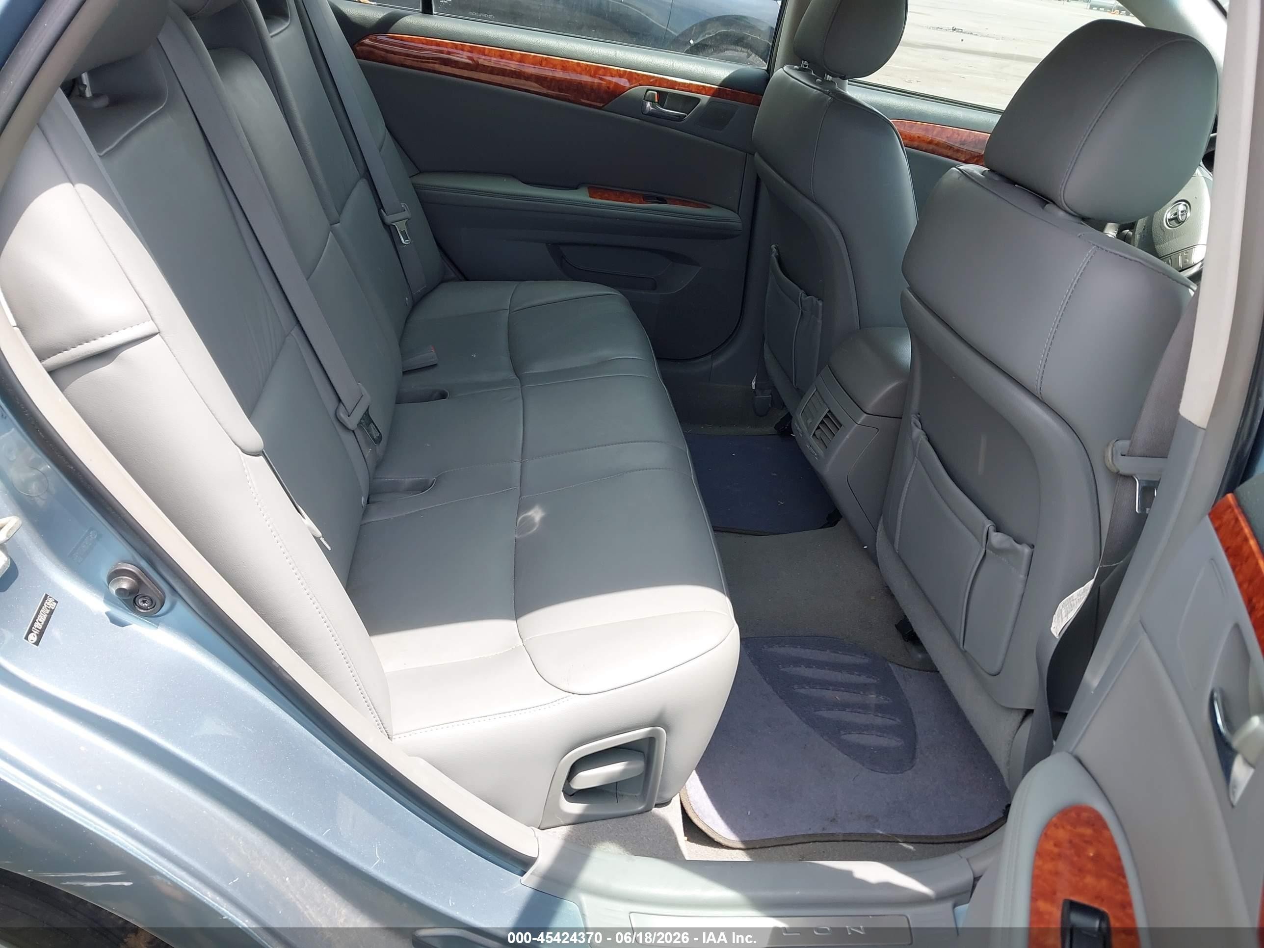 2007 Toyota Avalon Xls Blue vin: 4T1BK36BX7U213646