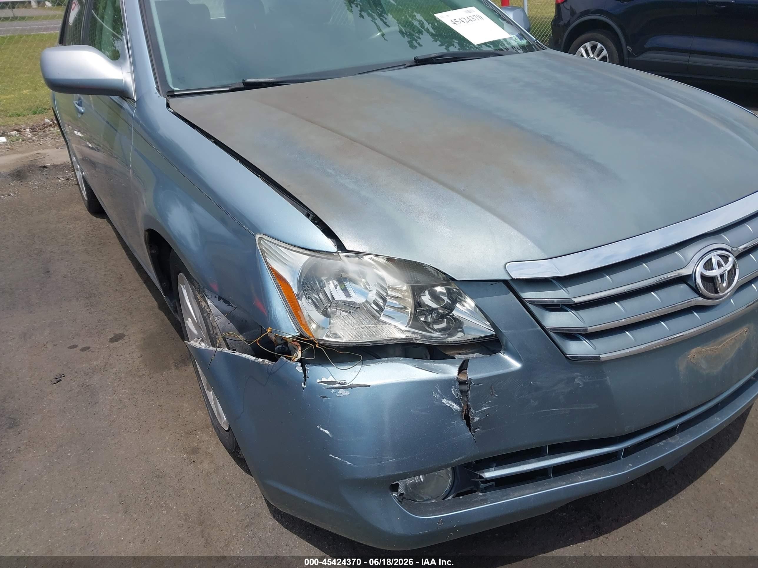 2007 Toyota Avalon Xls Blue vin: 4T1BK36BX7U213646