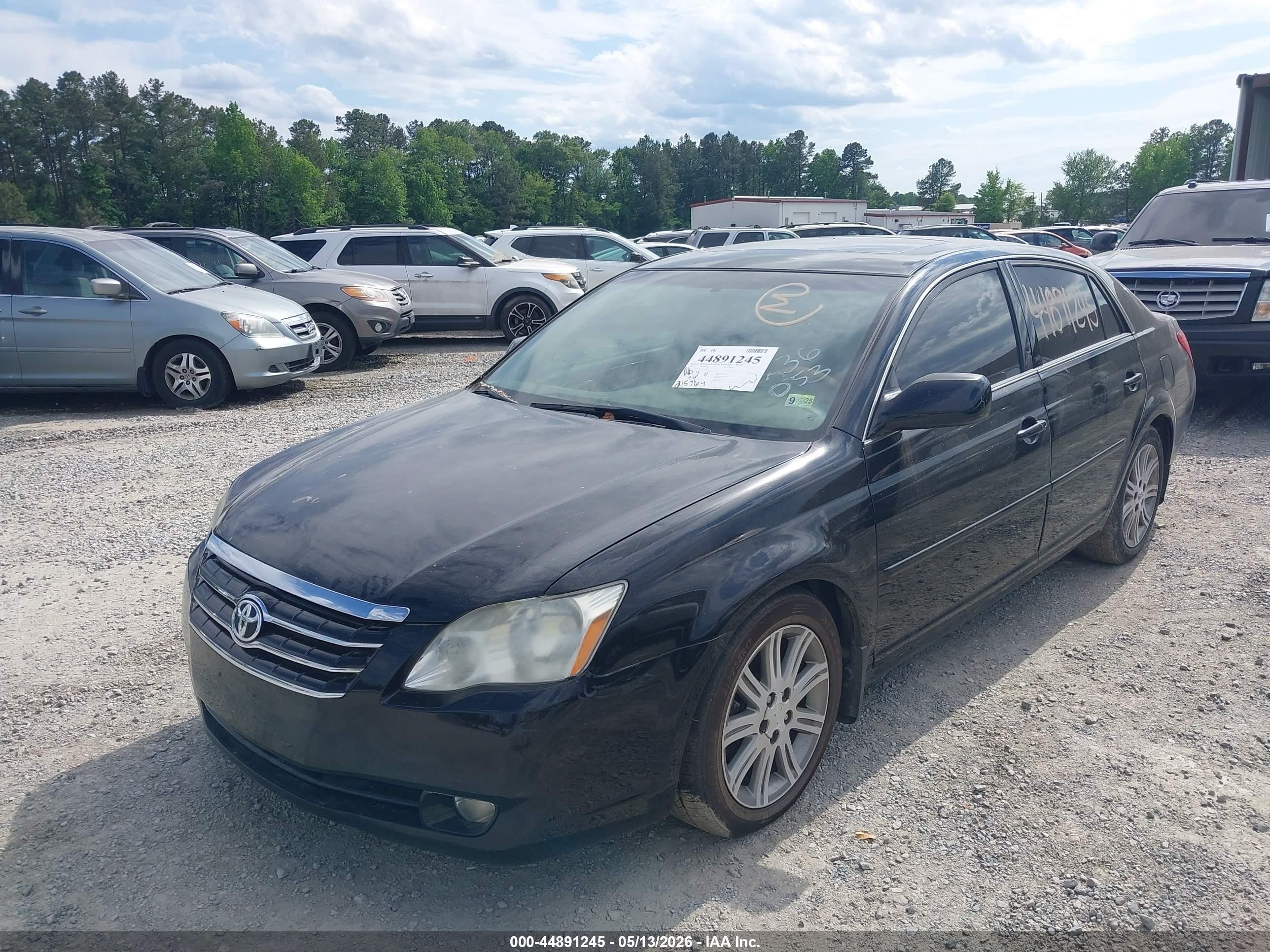 2007 Toyota Avalon Limited Black vin: 4T1BK36BX7U236053