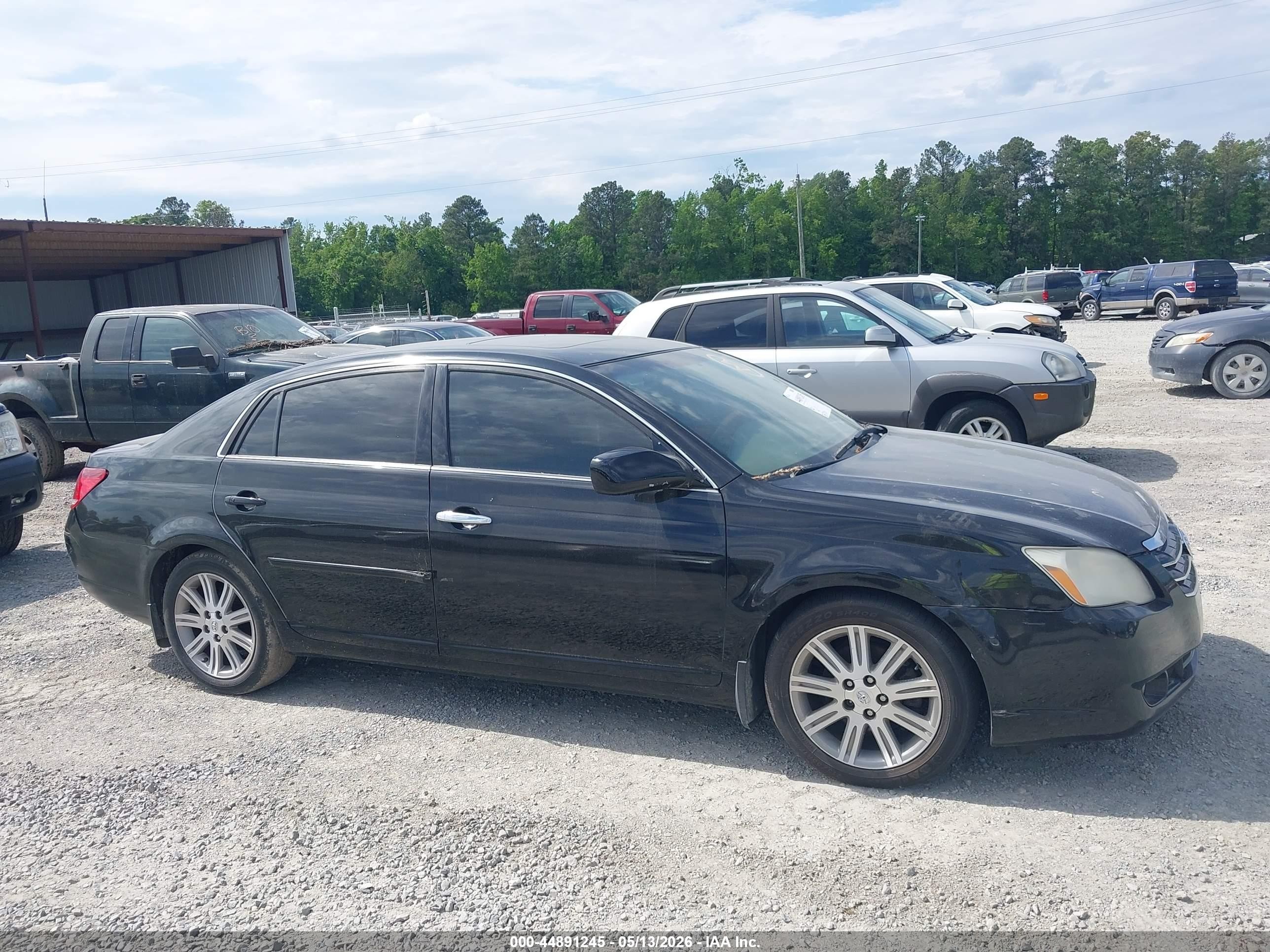 2007 Toyota Avalon Limited Black vin: 4T1BK36BX7U236053