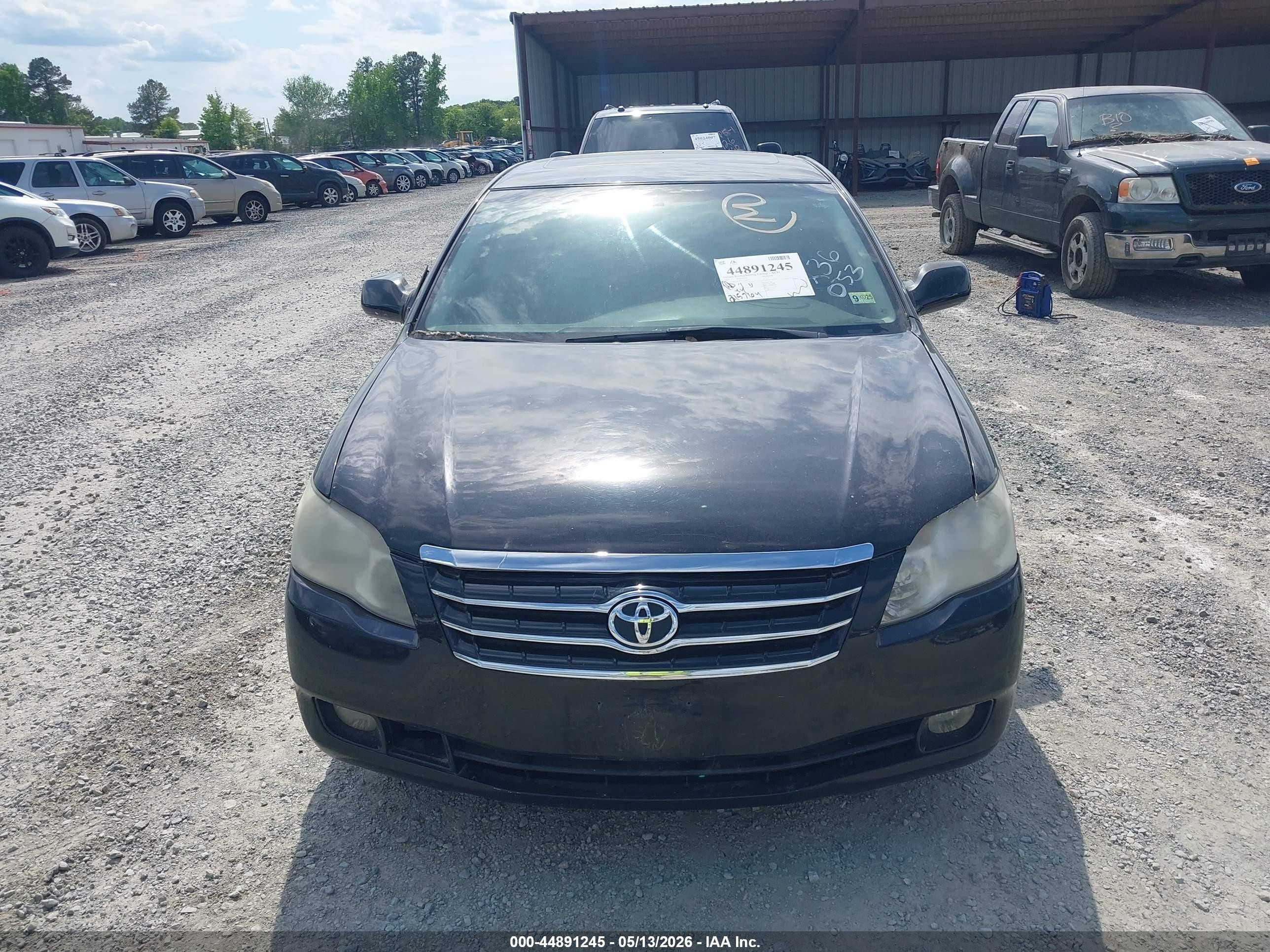 2007 Toyota Avalon Limited Black vin: 4T1BK36BX7U236053